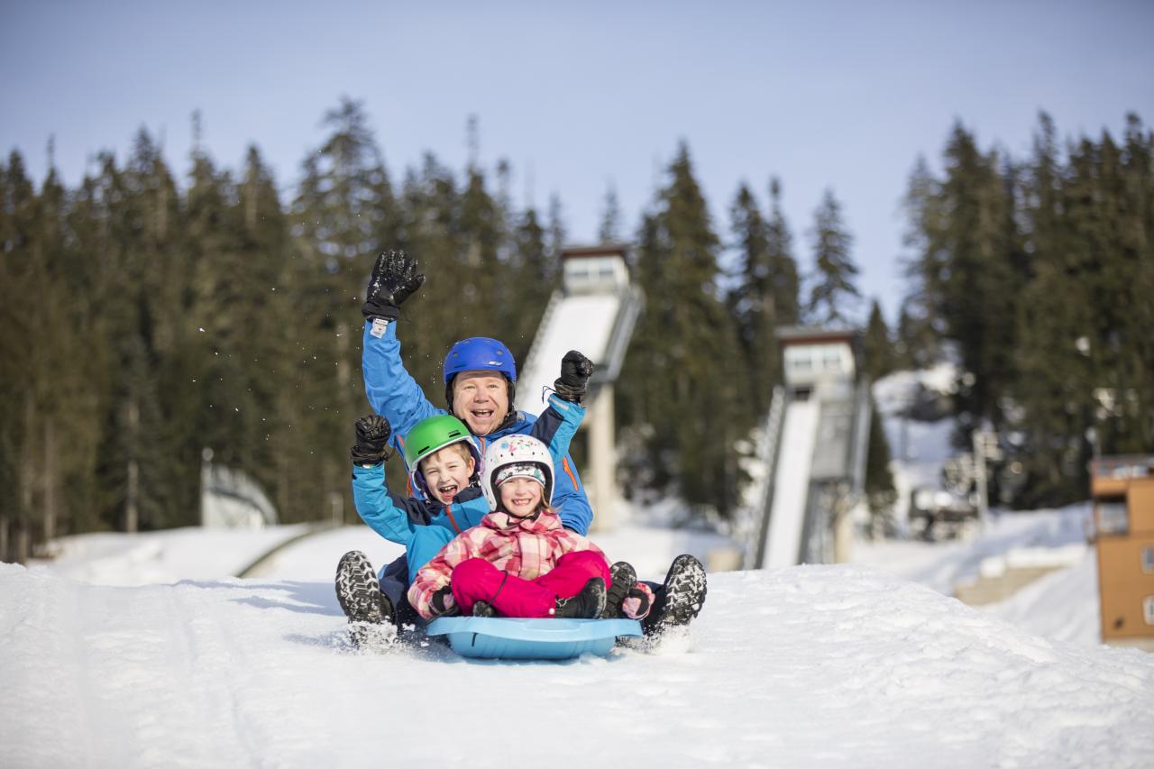 Tobogganing & Sledding | Whistler Olympic Park