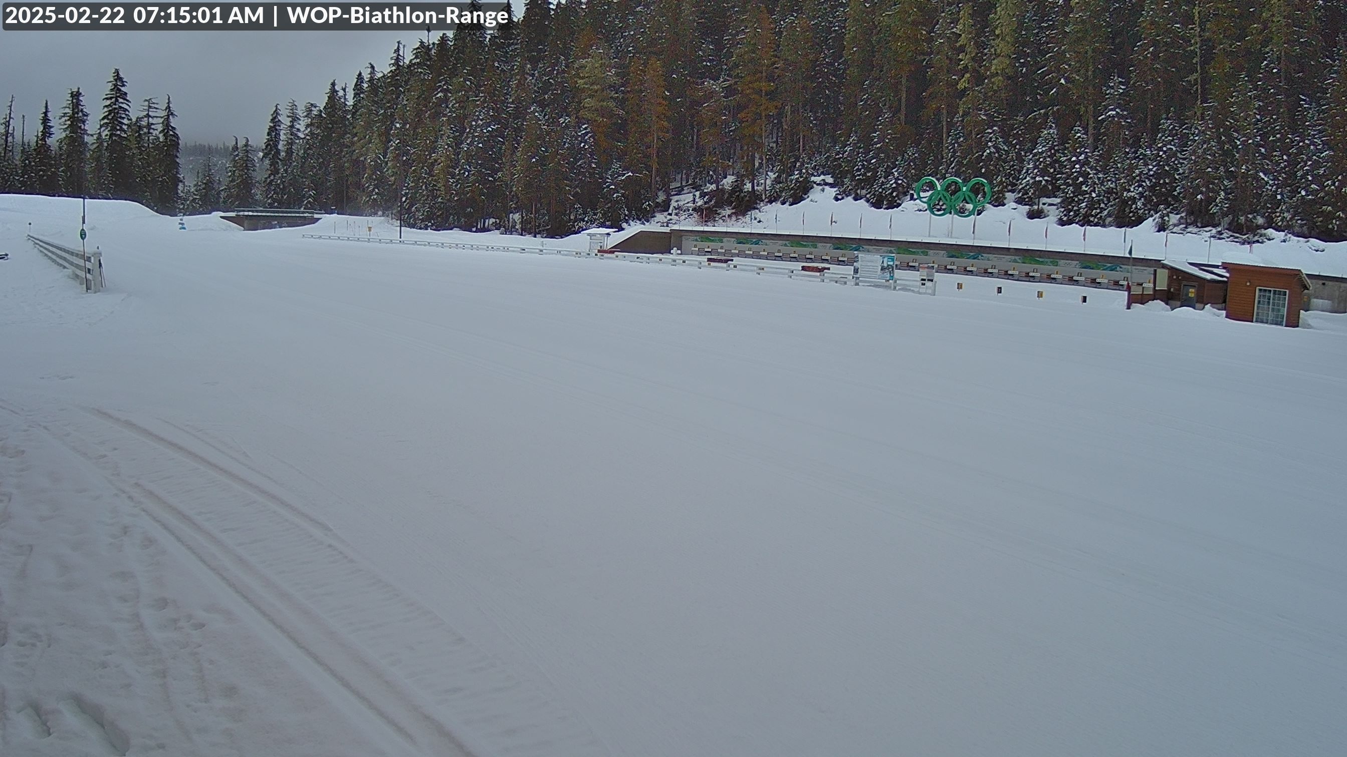 View looking North East to the Olympic Biathlon Range