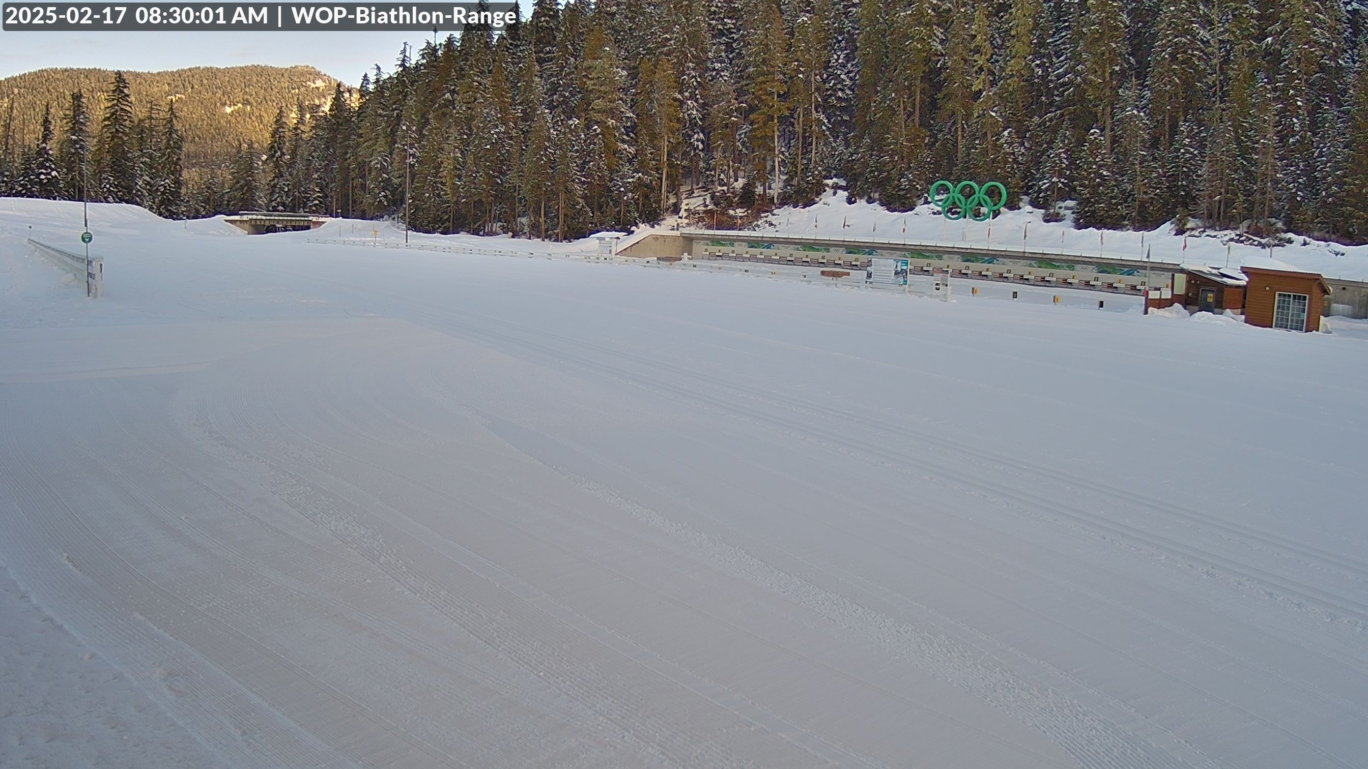 View looking North East to the Olympic Biathlon Range