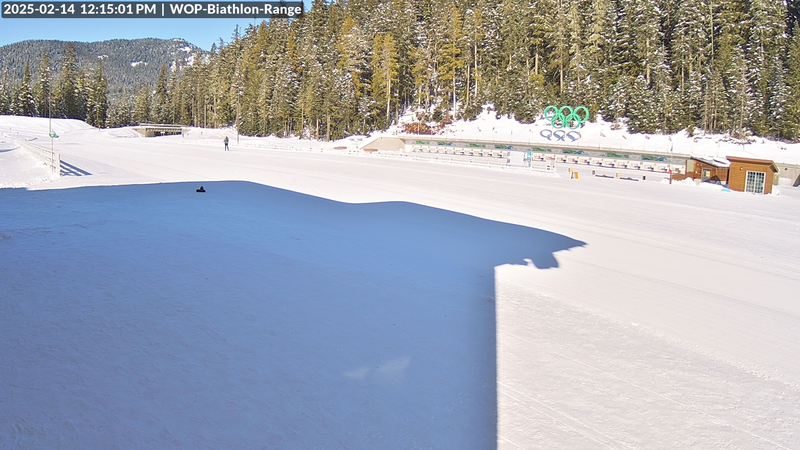 View looking North East to the Olympic Biathlon Range