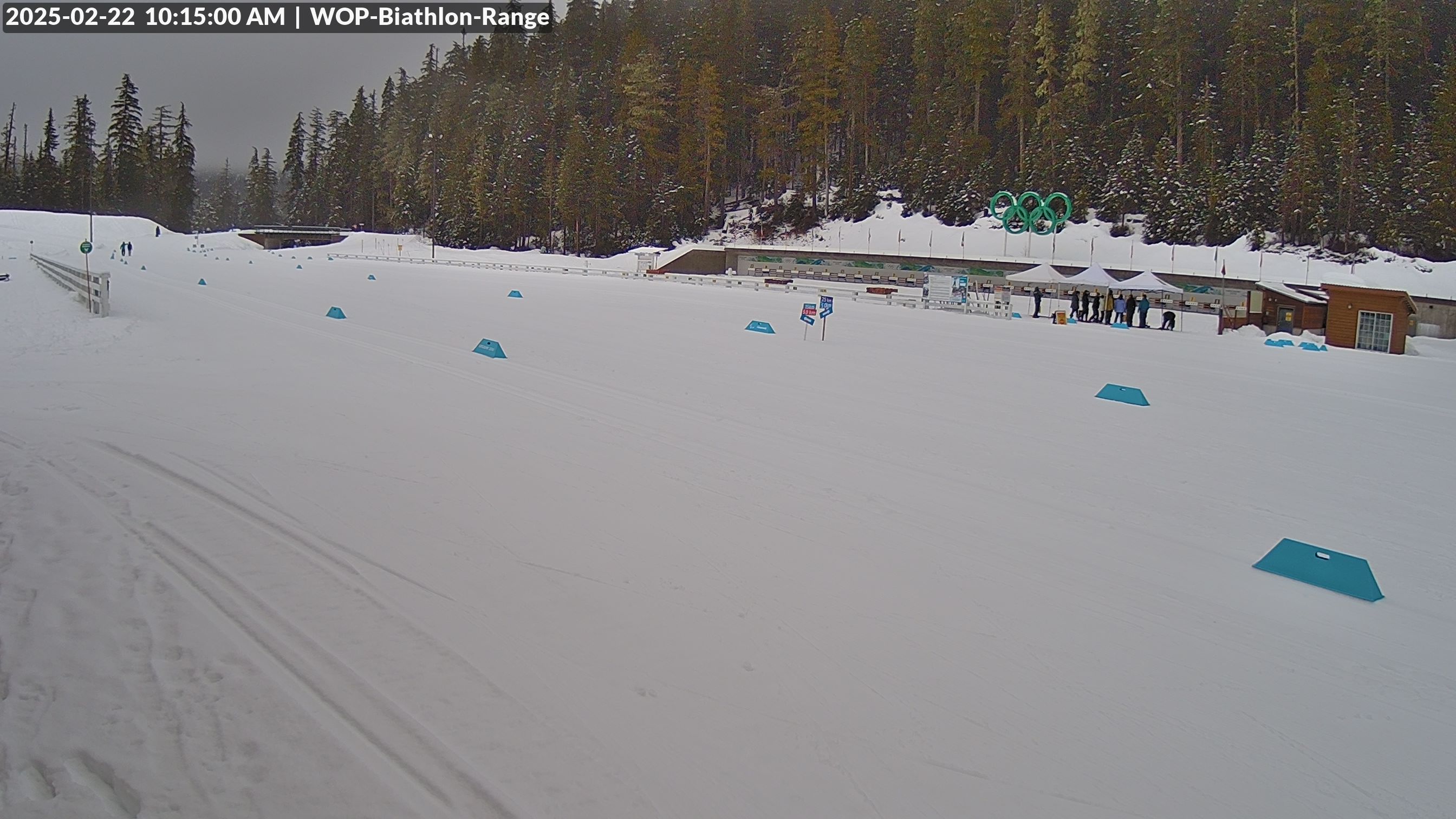 View looking North East to the Olympic Biathlon Range