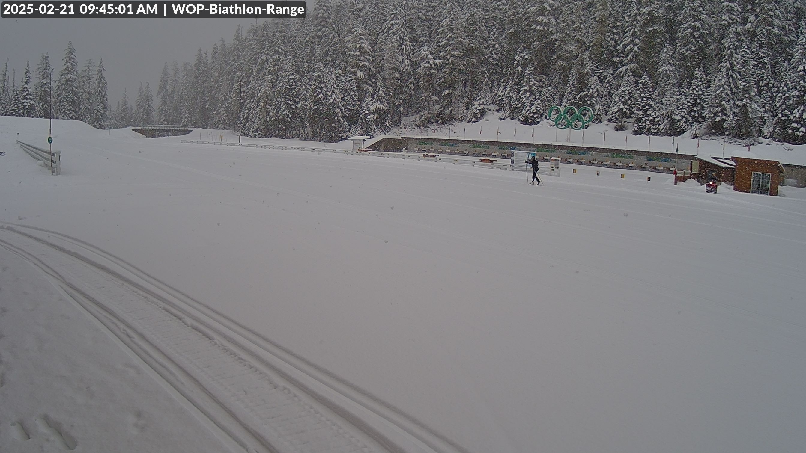 View looking North East to the Olympic Biathlon Range