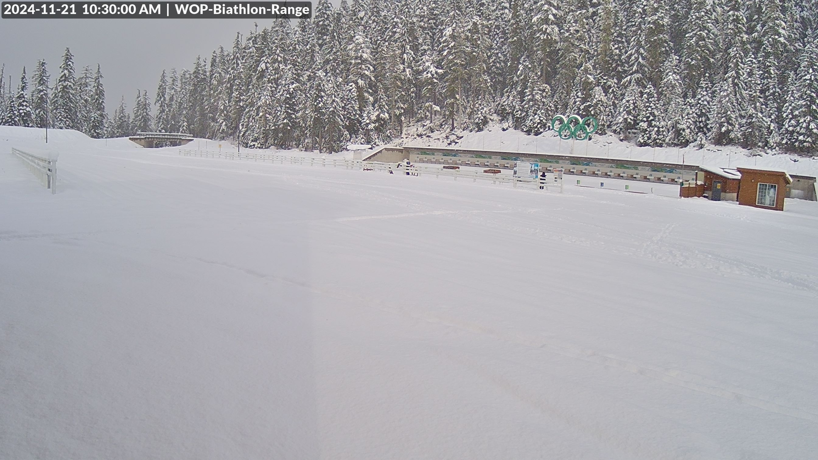 View looking North East to the Olympic Biathlon Range