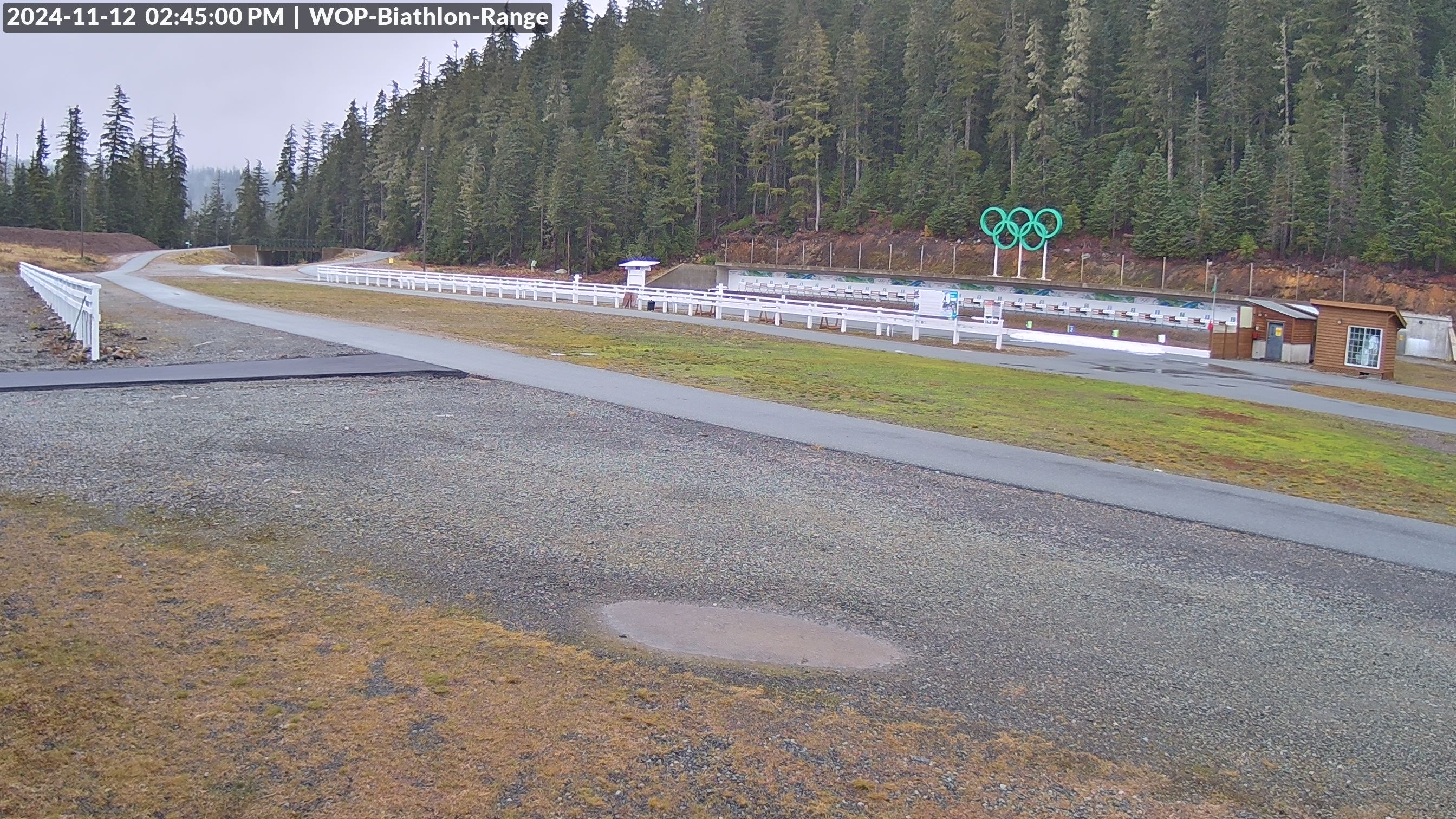 View looking North East to the Olympic Biathlon Range