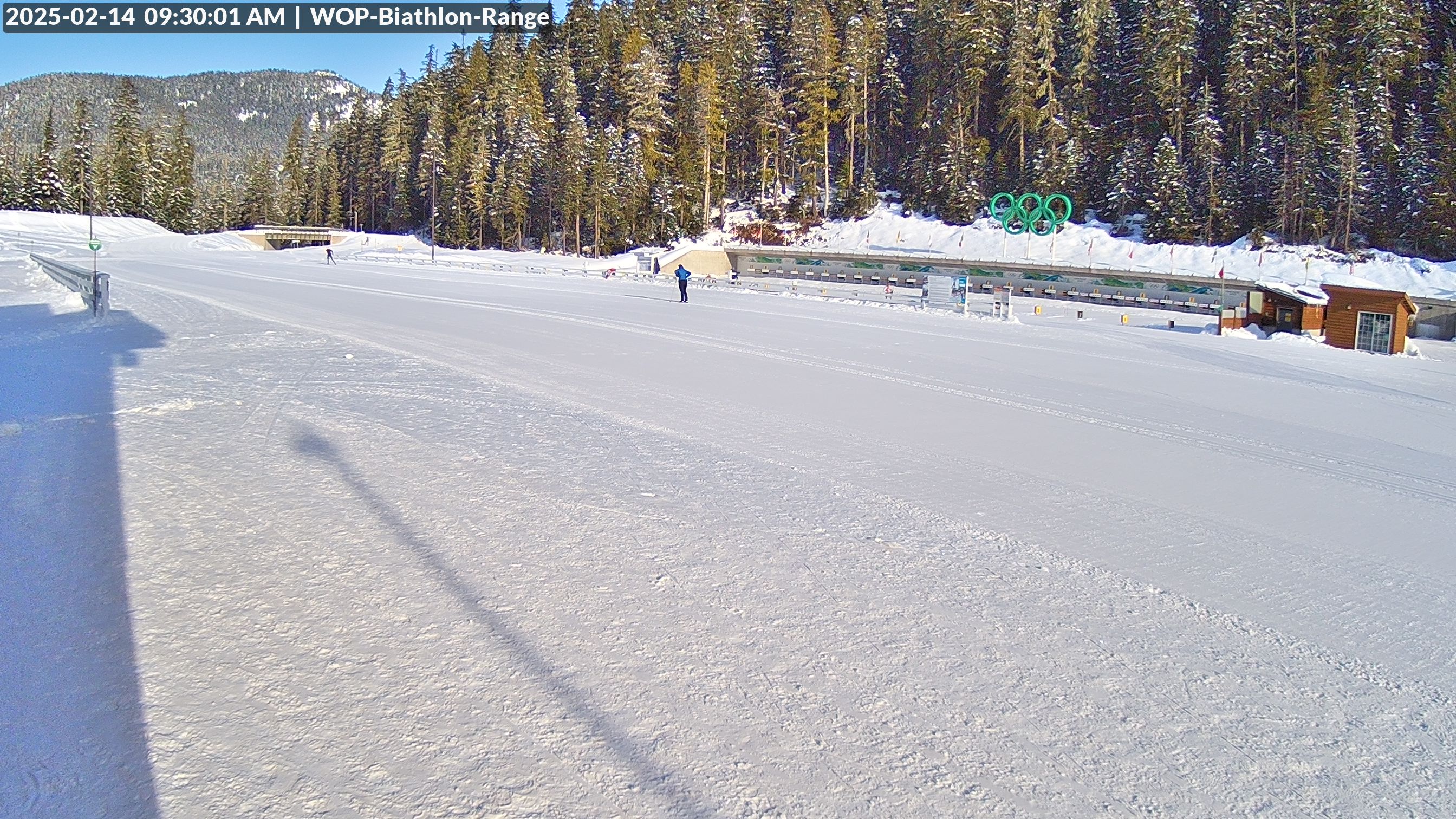 View looking North East to the Olympic Biathlon Range