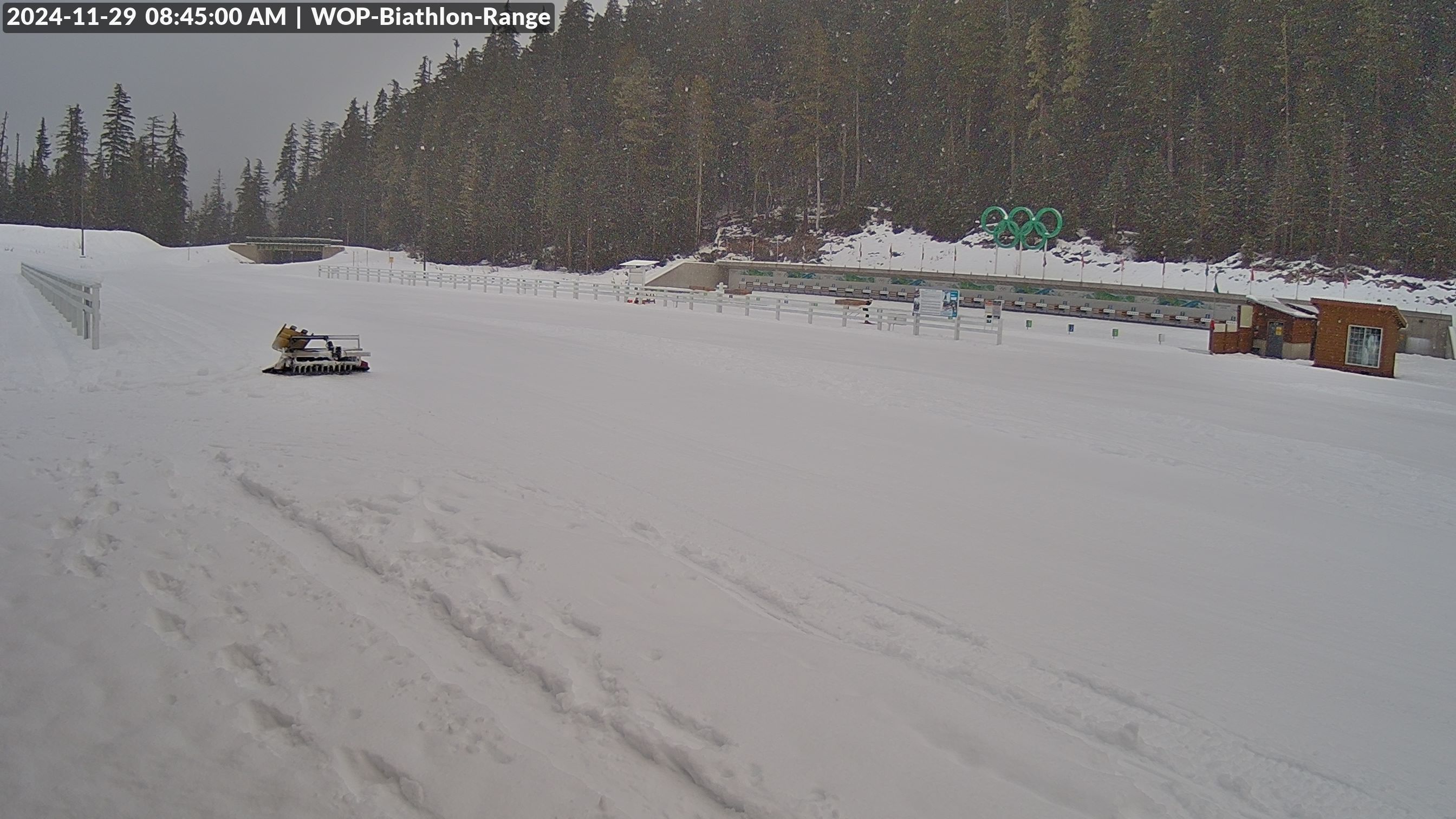 View looking North East to the Olympic Biathlon Range