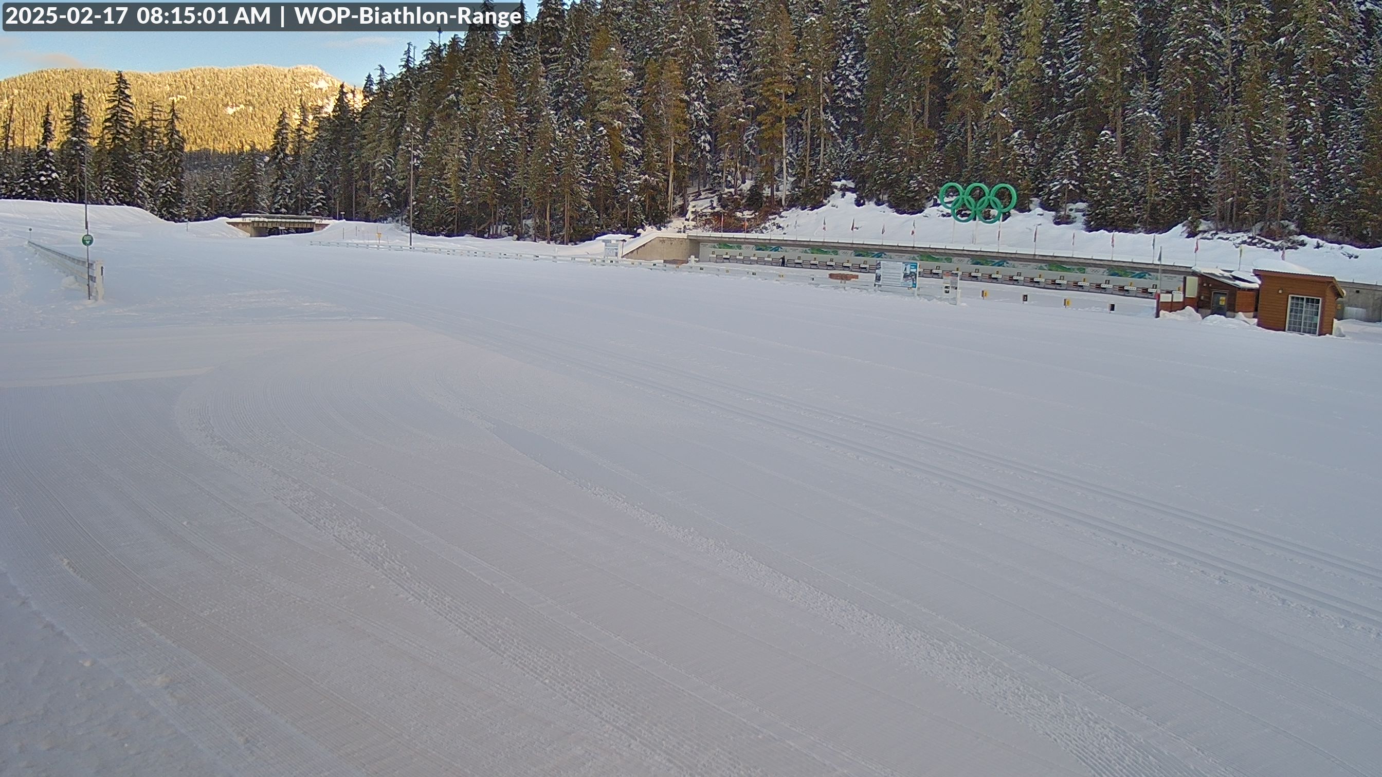 View looking North East to the Olympic Biathlon Range