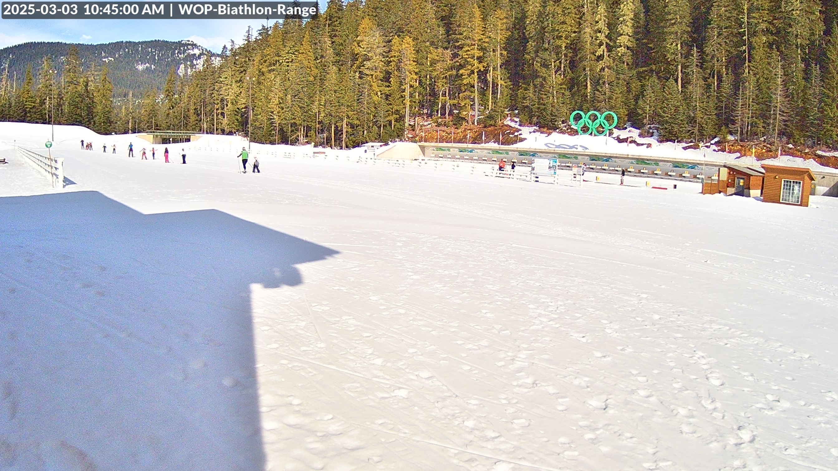 View looking North East to the Olympic Biathlon Range