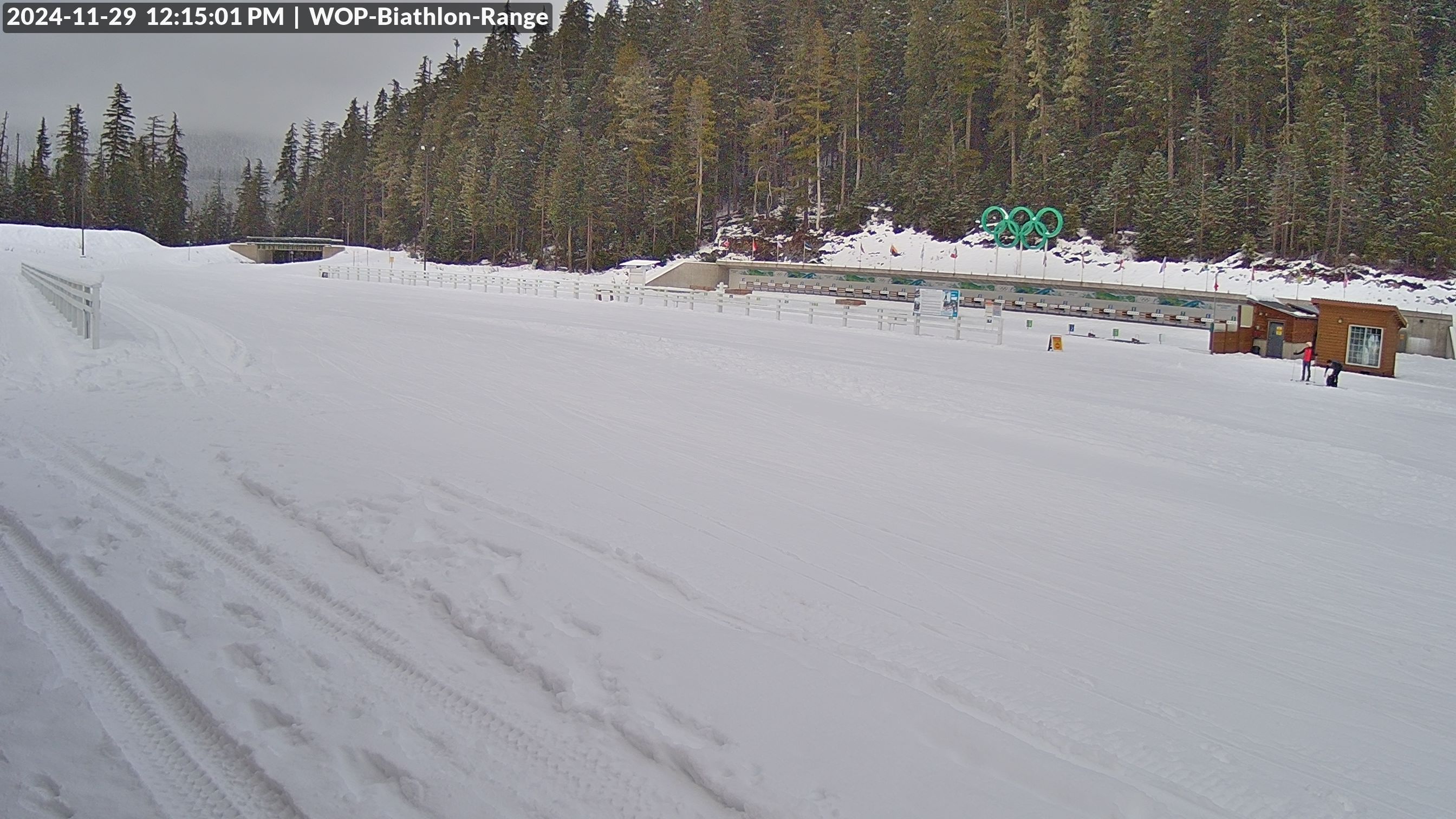 View looking North East to the Olympic Biathlon Range