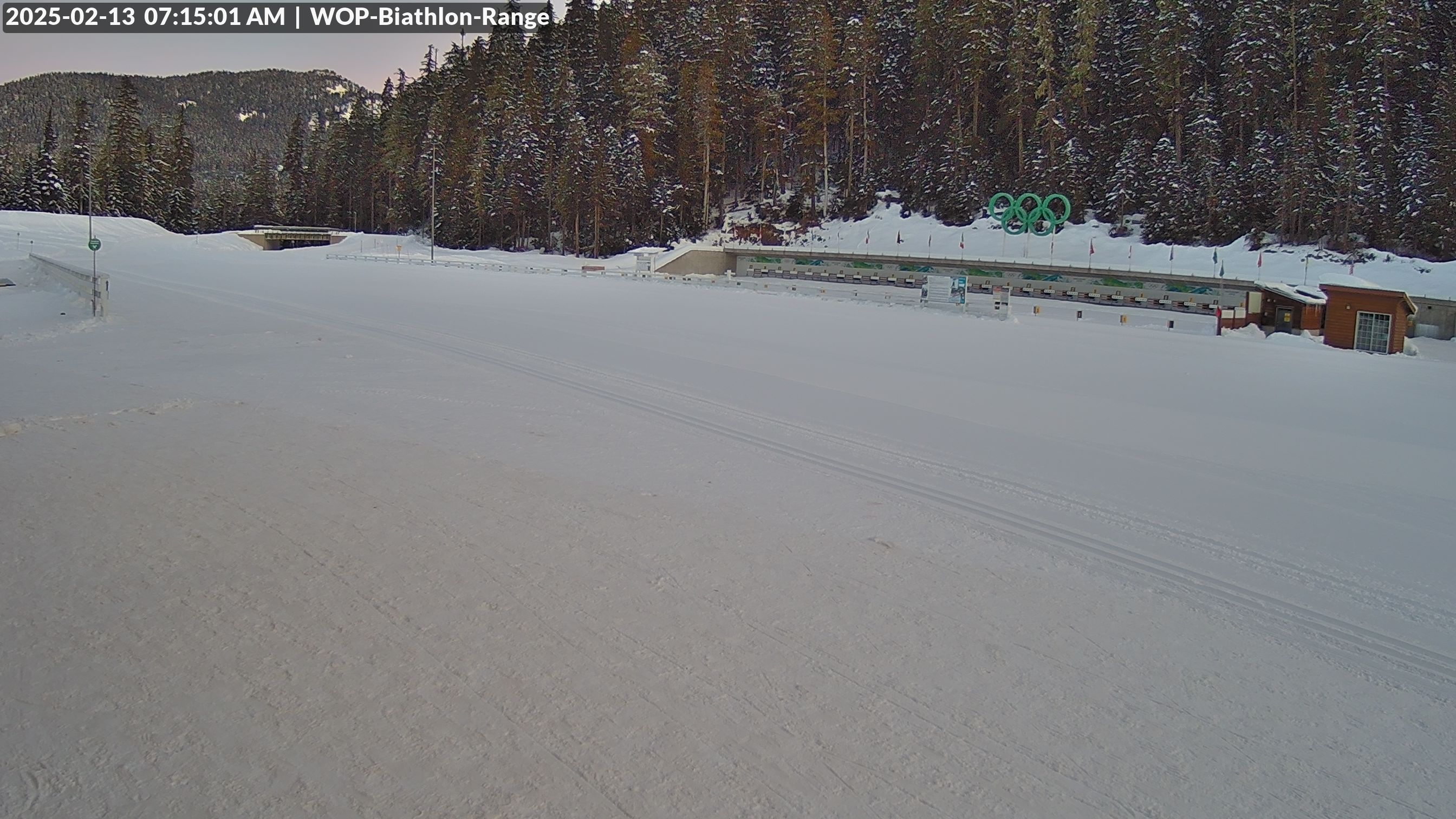 View looking North East to the Olympic Biathlon Range