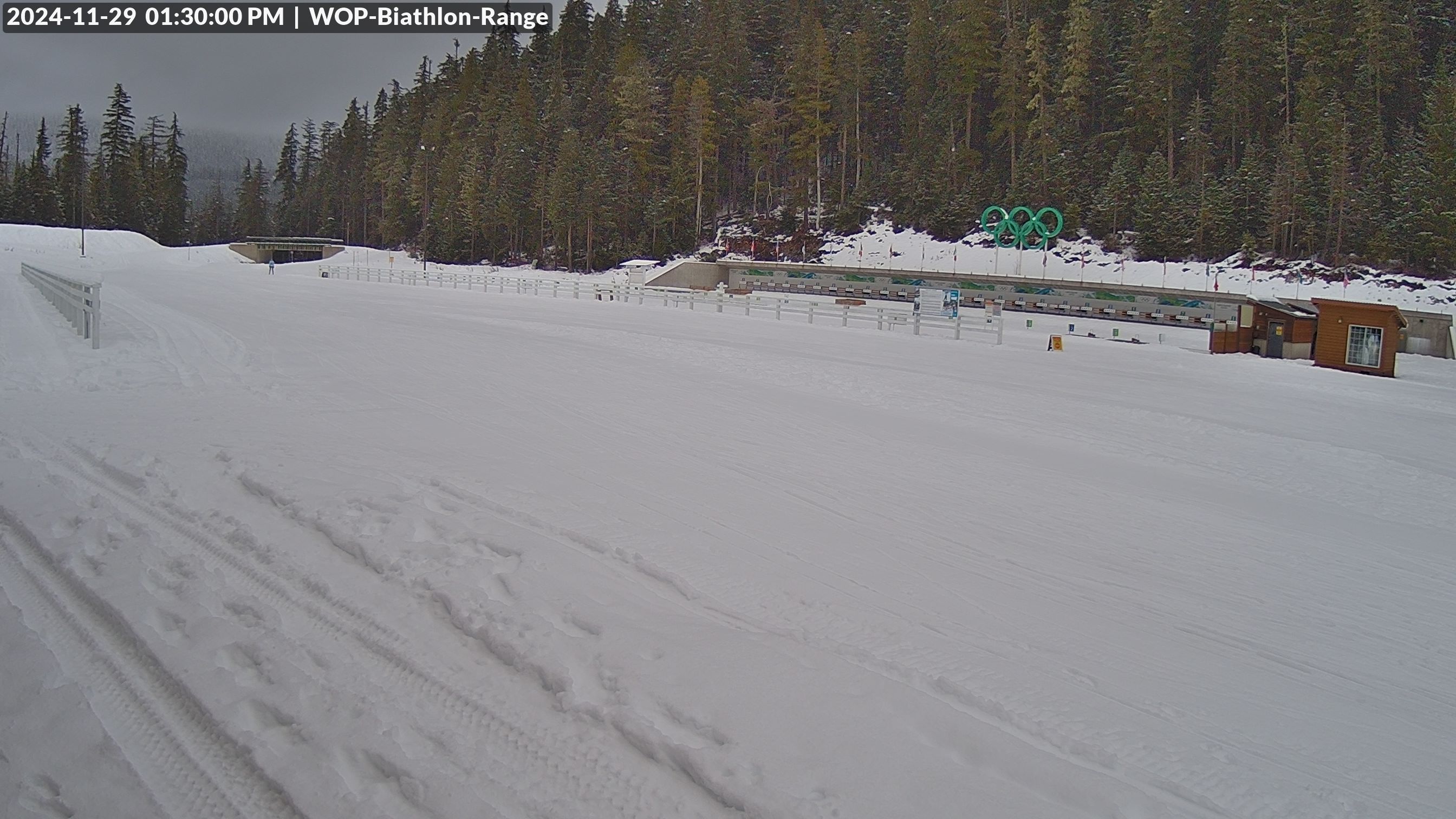 View looking North East to the Olympic Biathlon Range