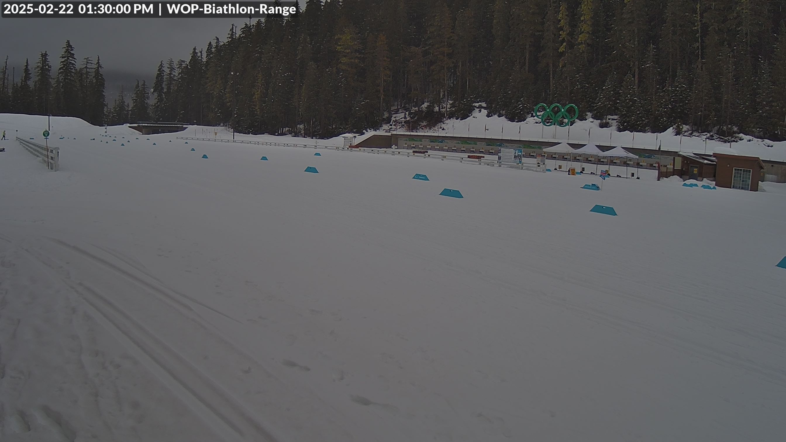 View looking North East to the Olympic Biathlon Range