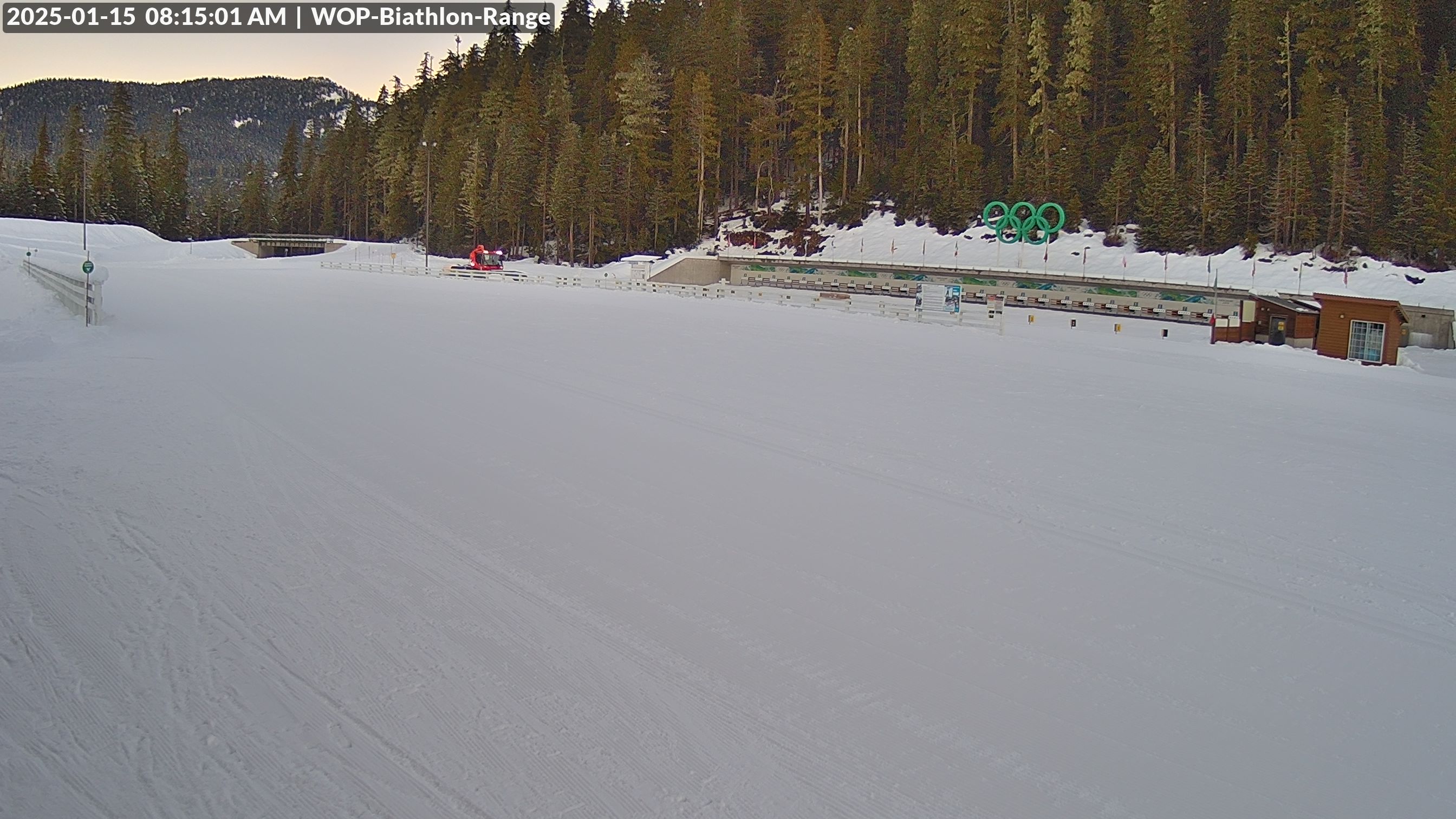 View looking North East to the Olympic Biathlon Range