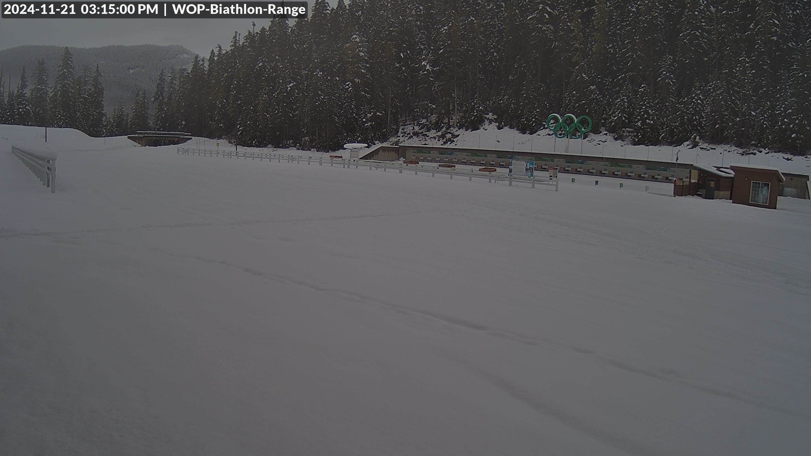 View looking North East to the Olympic Biathlon Range