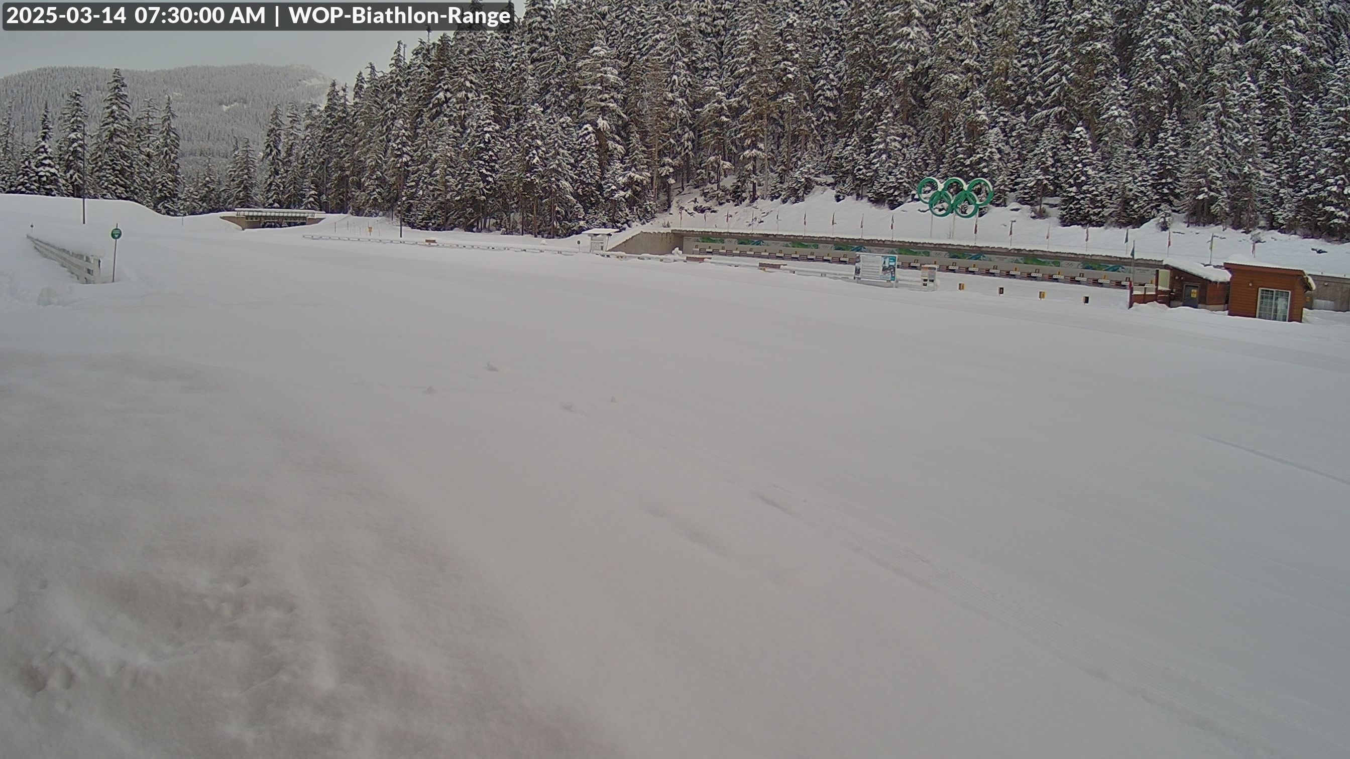 View looking North East to the Olympic Biathlon Range