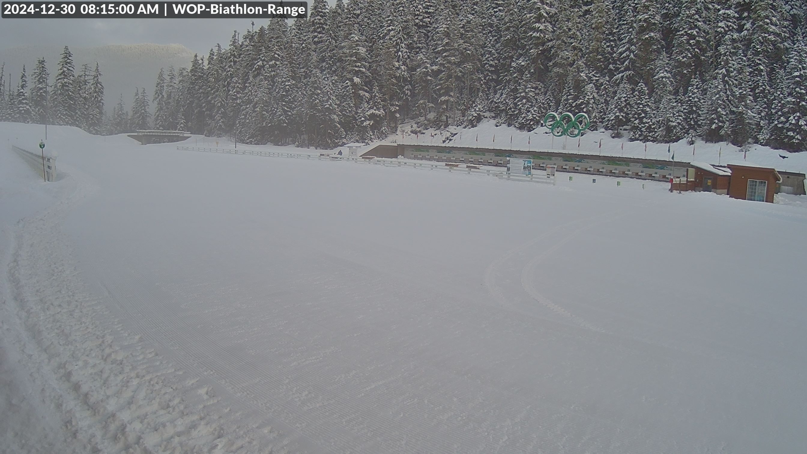 View looking North East to the Olympic Biathlon Range