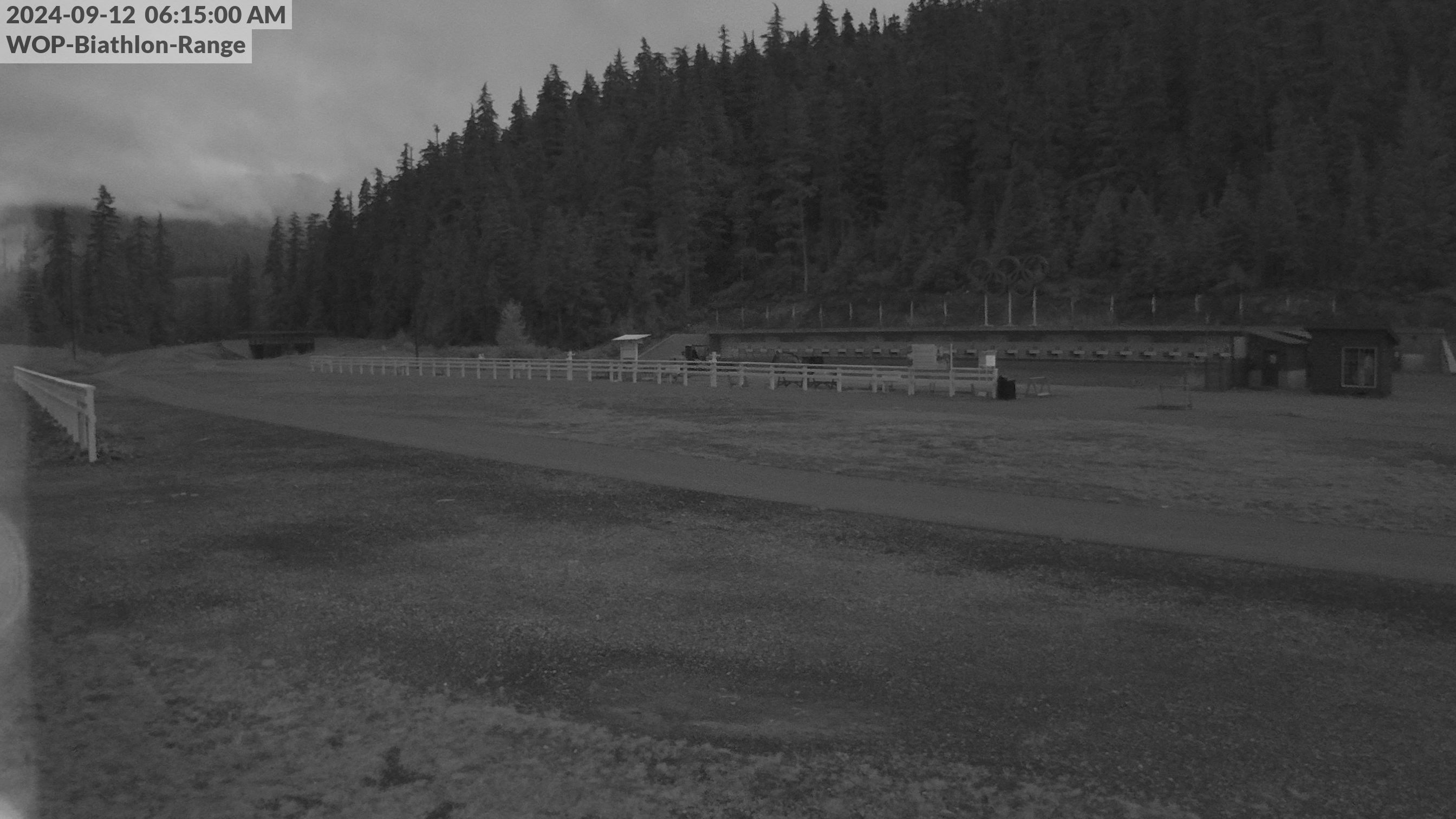 View looking North East to the Olympic Biathlon Range