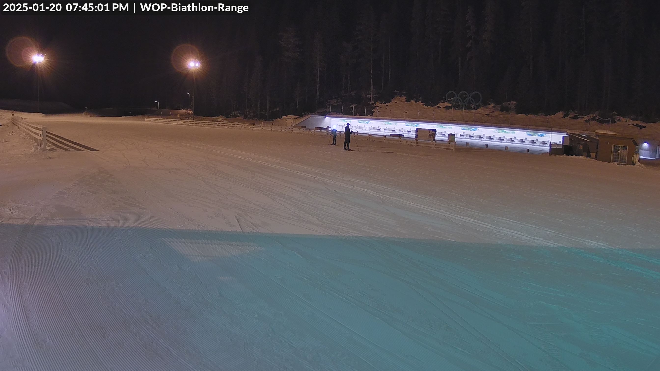 View looking North East to the Olympic Biathlon Range