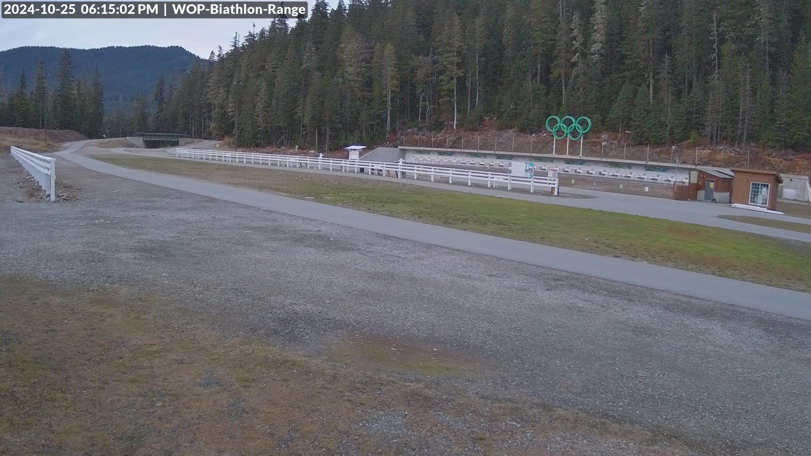 View looking North East to the Olympic Biathlon Range