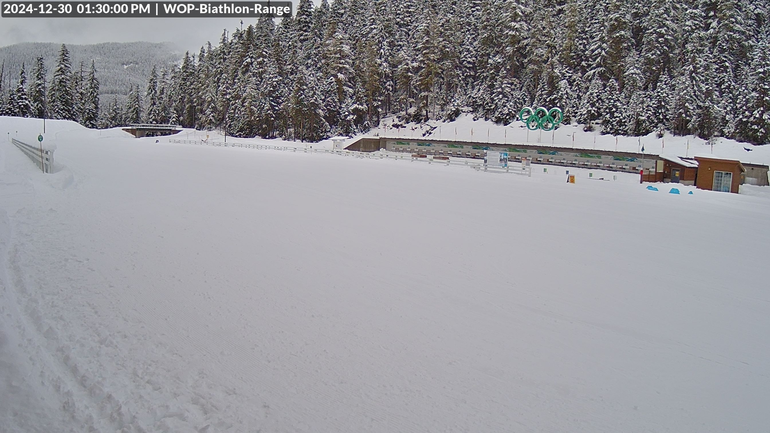 View looking North East to the Olympic Biathlon Range