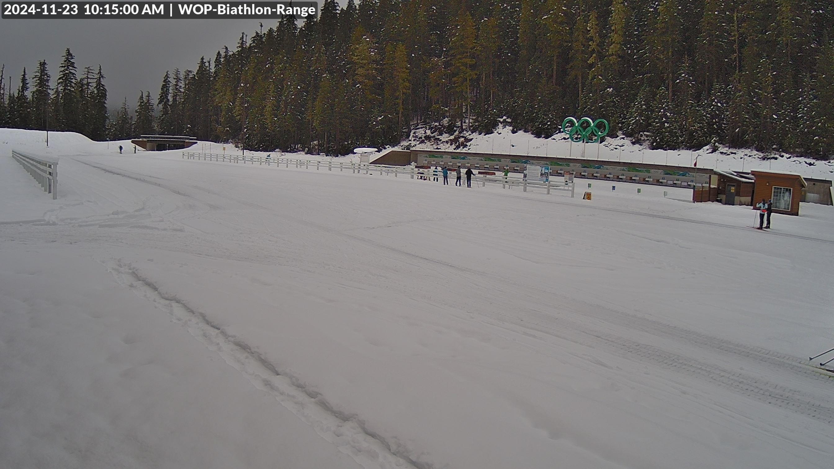 View looking North East to the Olympic Biathlon Range