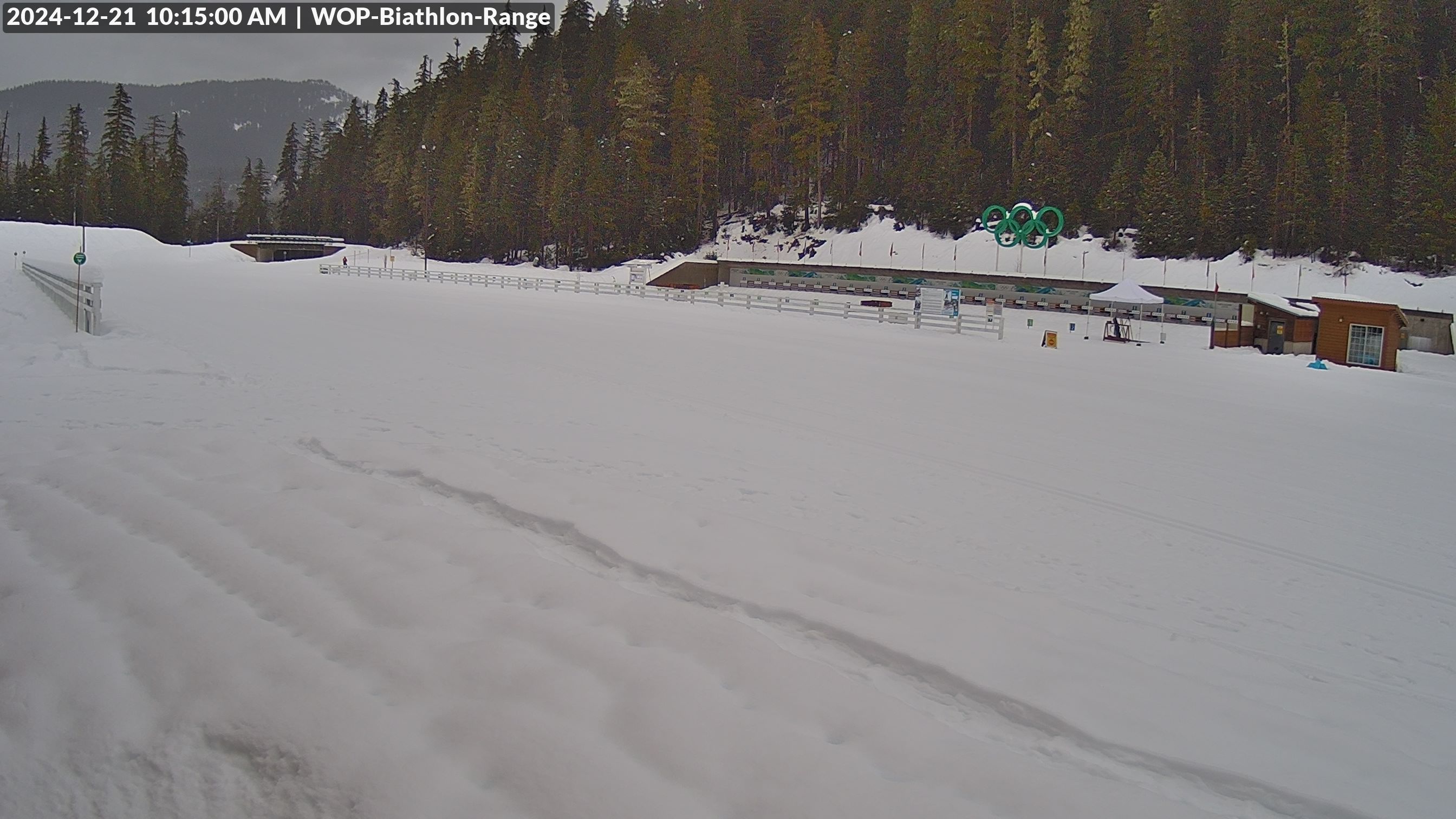 View looking North East to the Olympic Biathlon Range