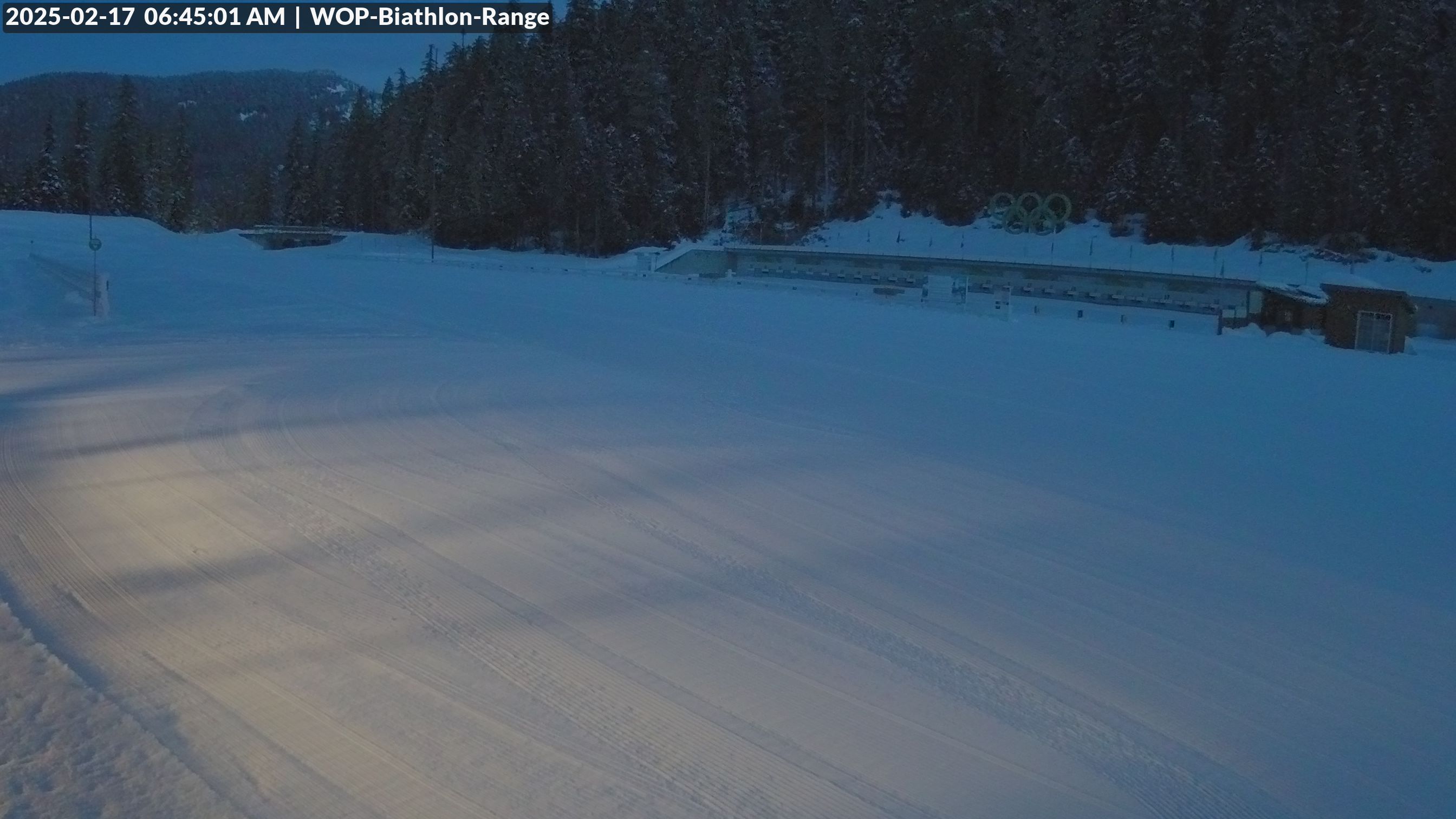 View looking North East to the Olympic Biathlon Range