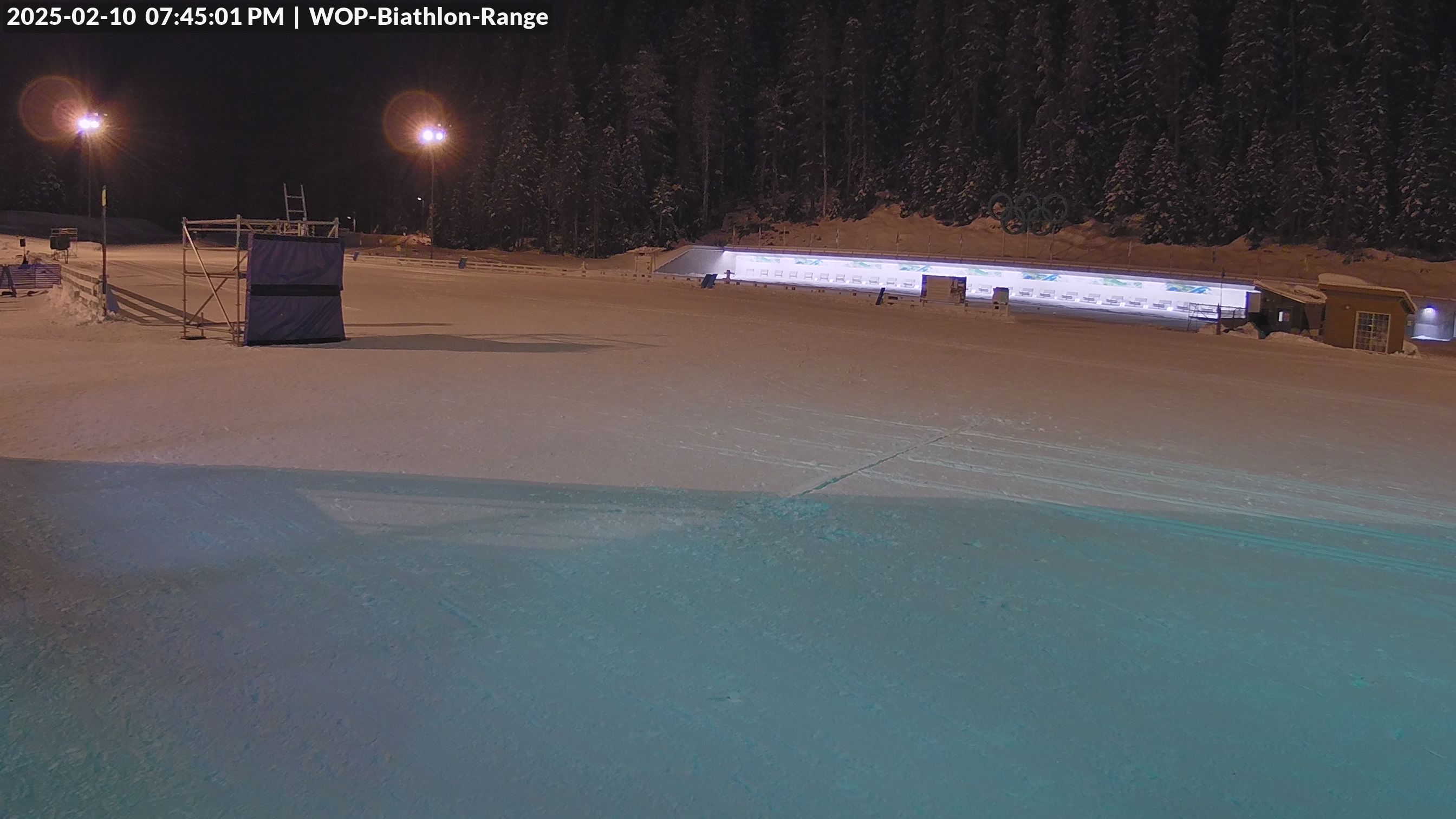 View looking North East to the Olympic Biathlon Range