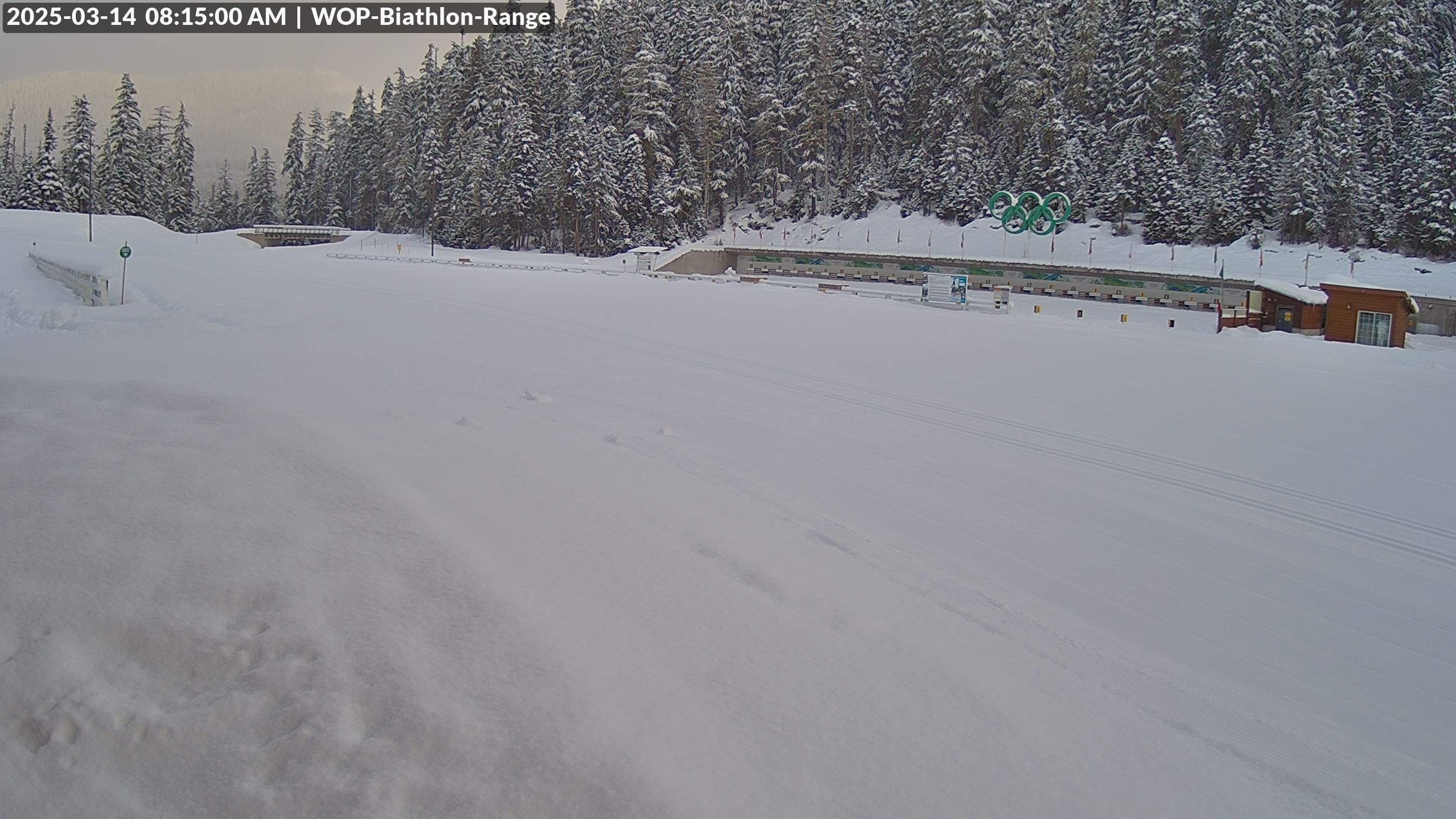 View looking North East to the Olympic Biathlon Range