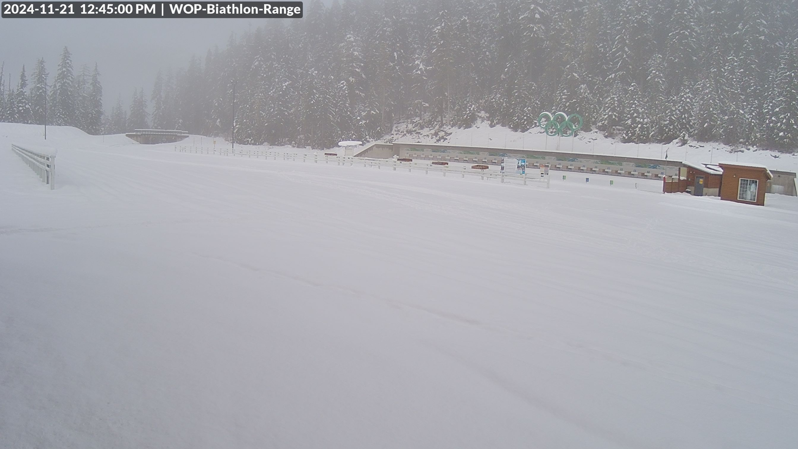 View looking North East to the Olympic Biathlon Range