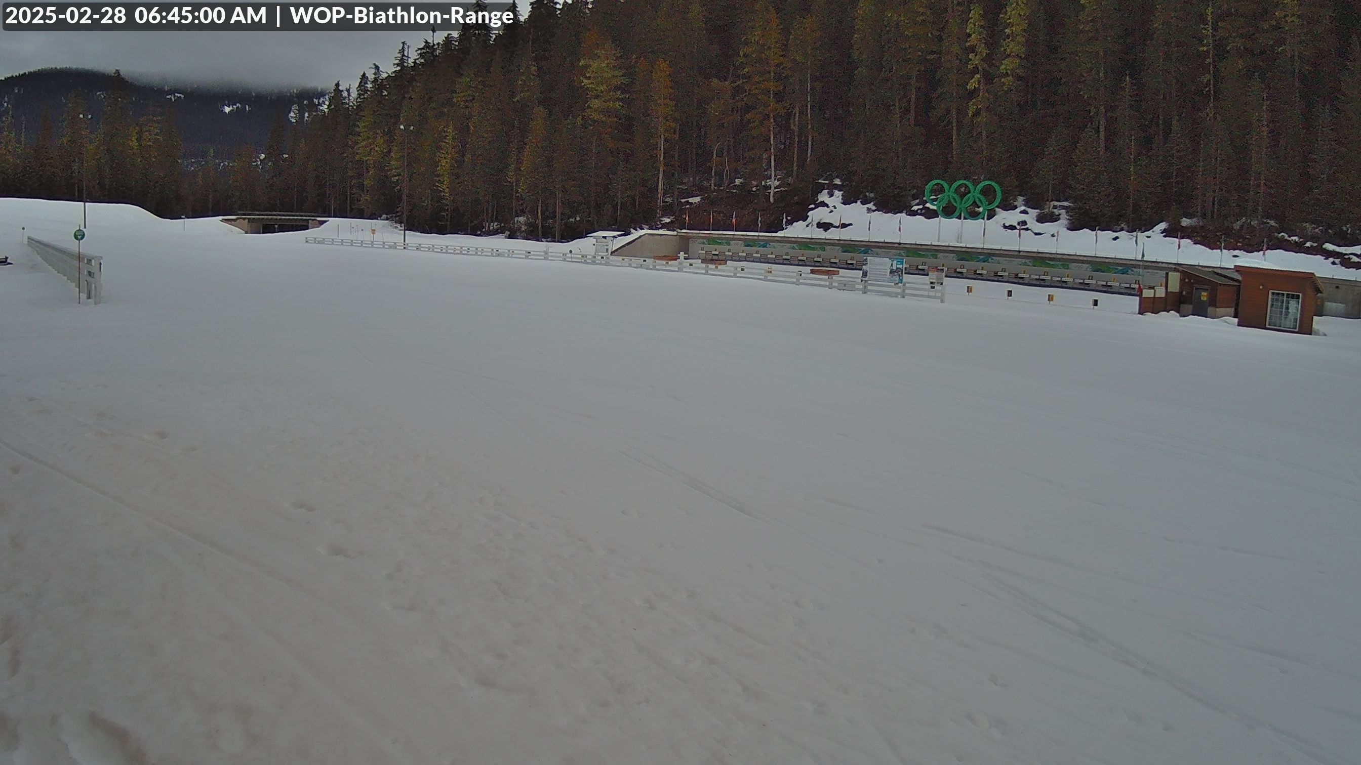 View looking North East to the Olympic Biathlon Range