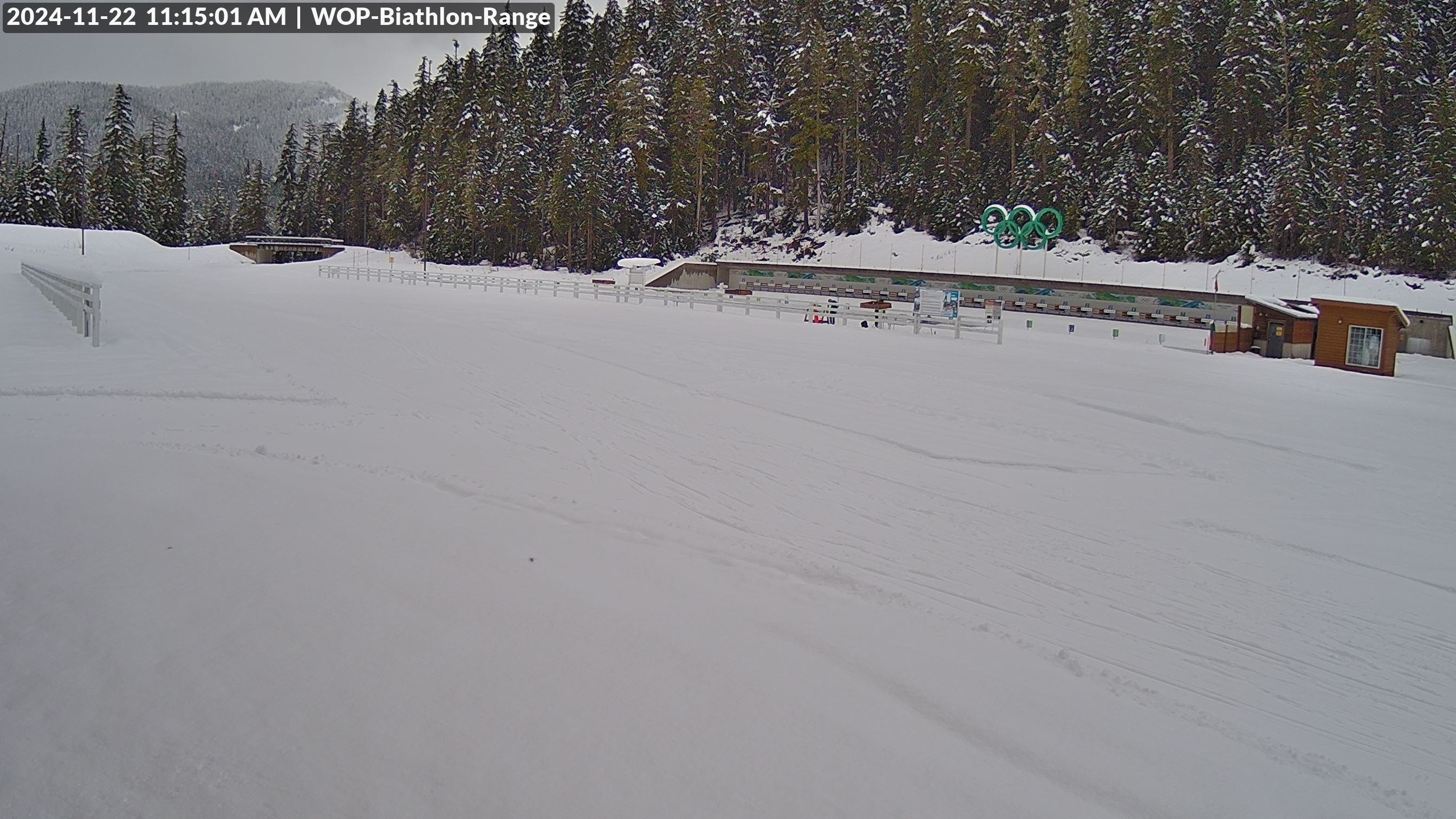 View looking North East to the Olympic Biathlon Range