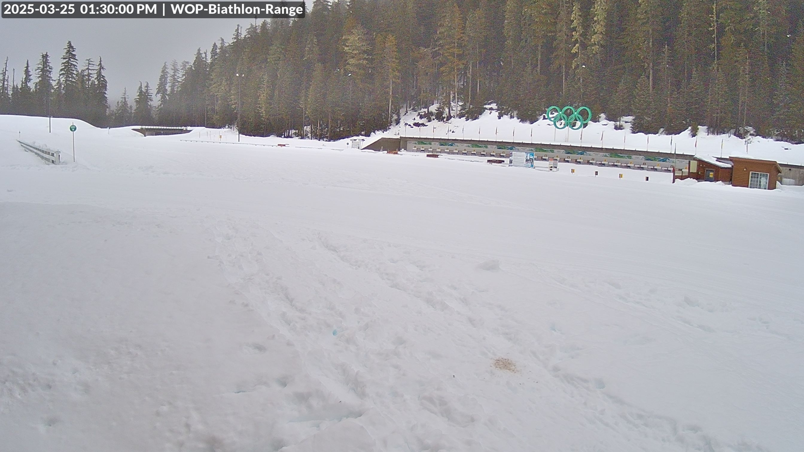 View looking North East to the Olympic Biathlon Range