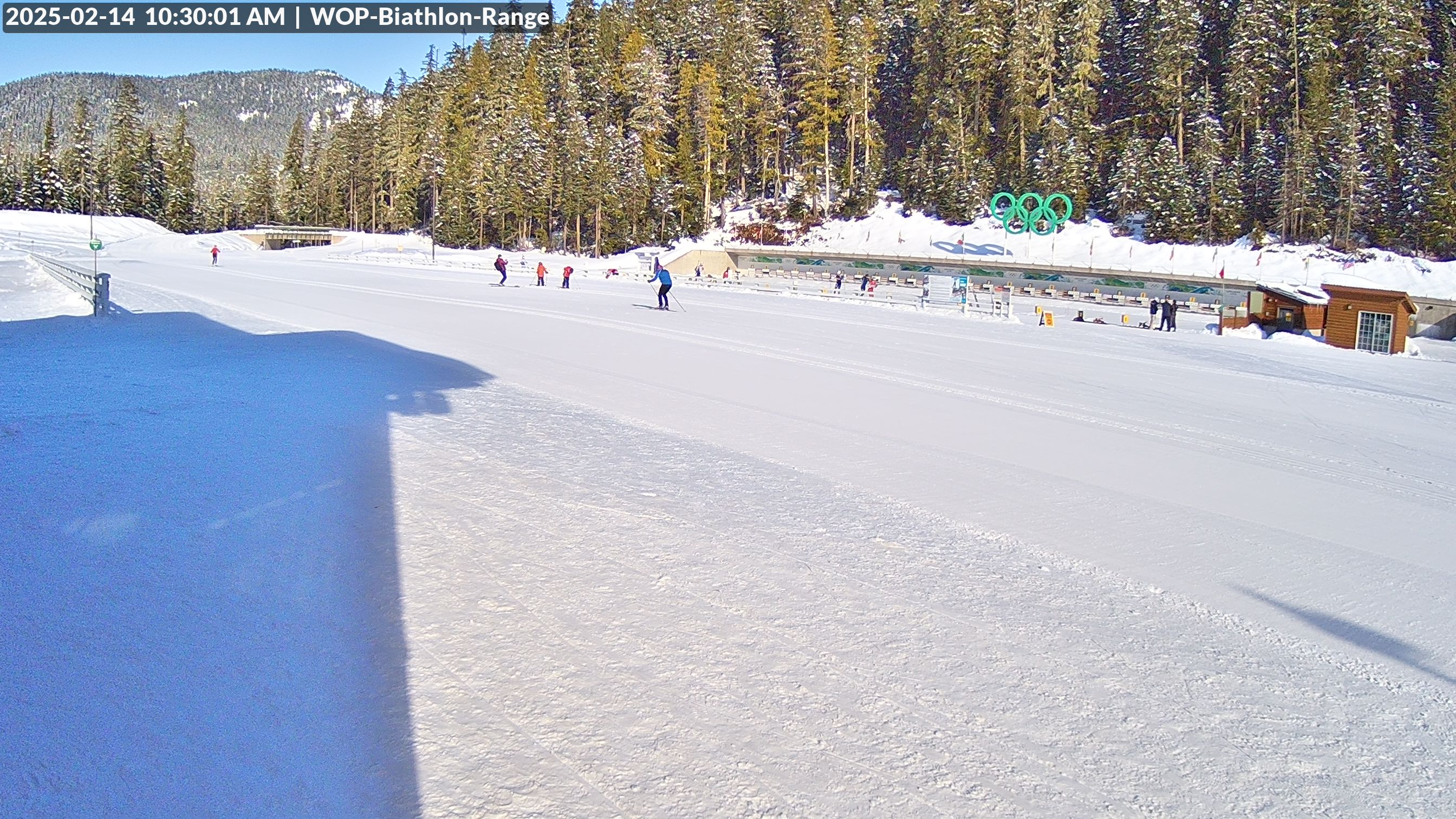 View looking North East to the Olympic Biathlon Range