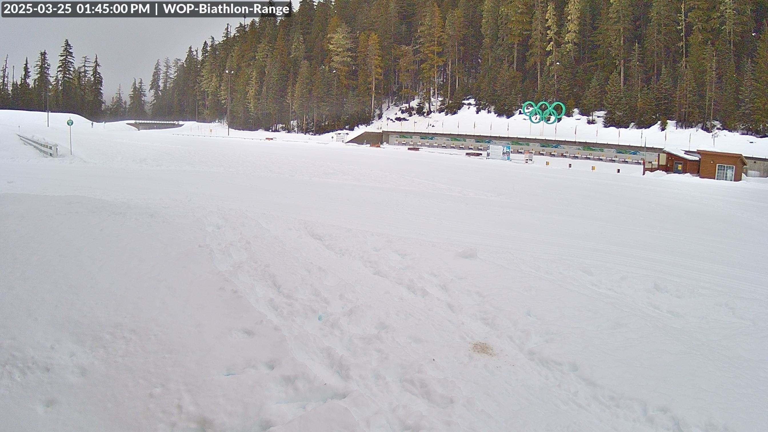 View looking North East to the Olympic Biathlon Range