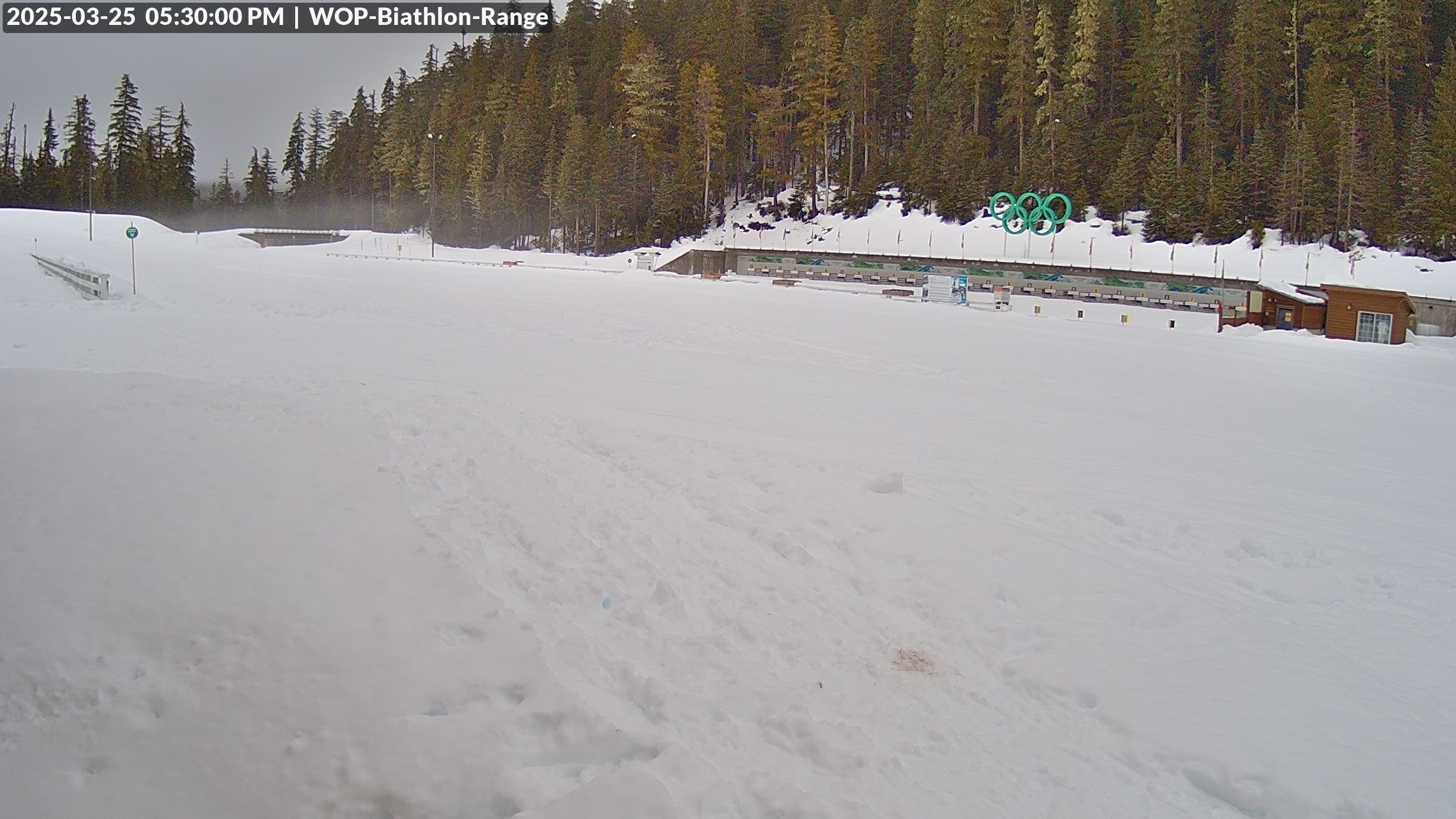 View looking North East to the Olympic Biathlon Range