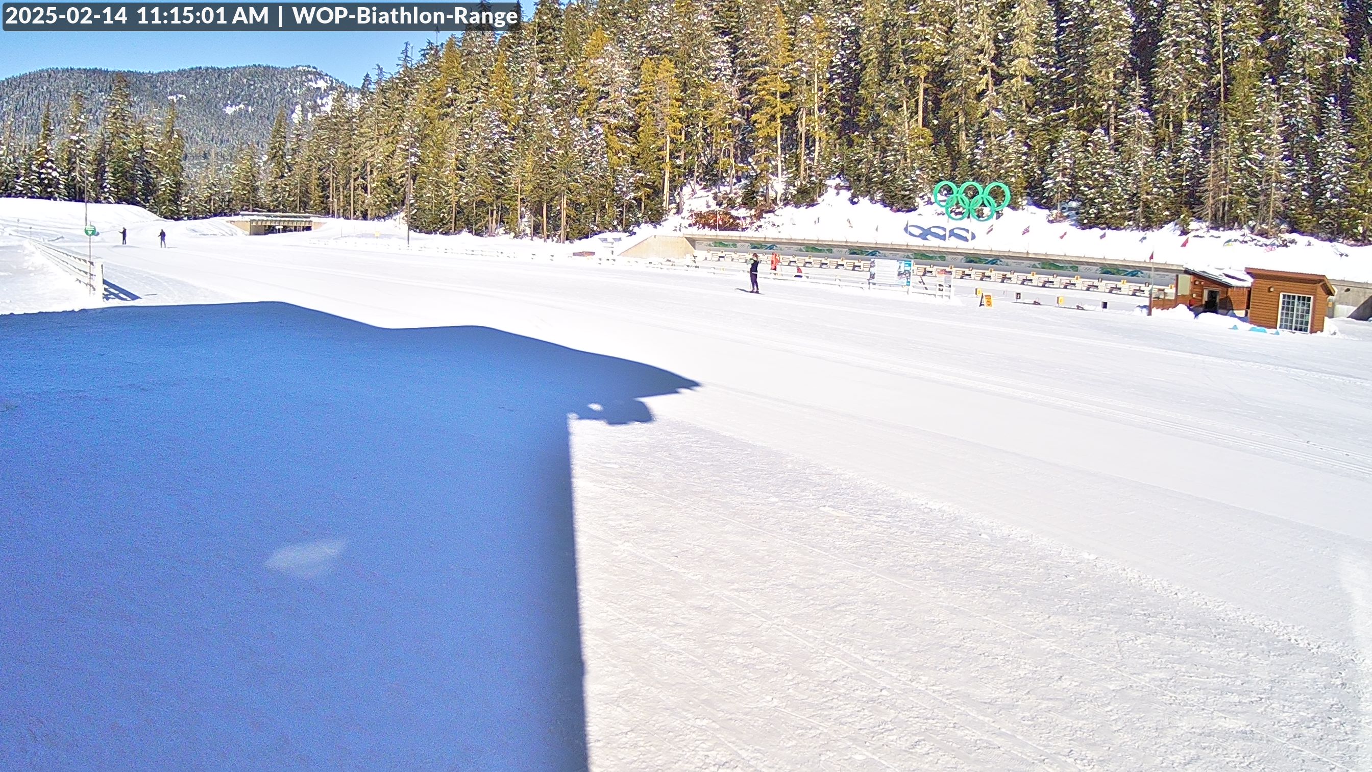 View looking North East to the Olympic Biathlon Range