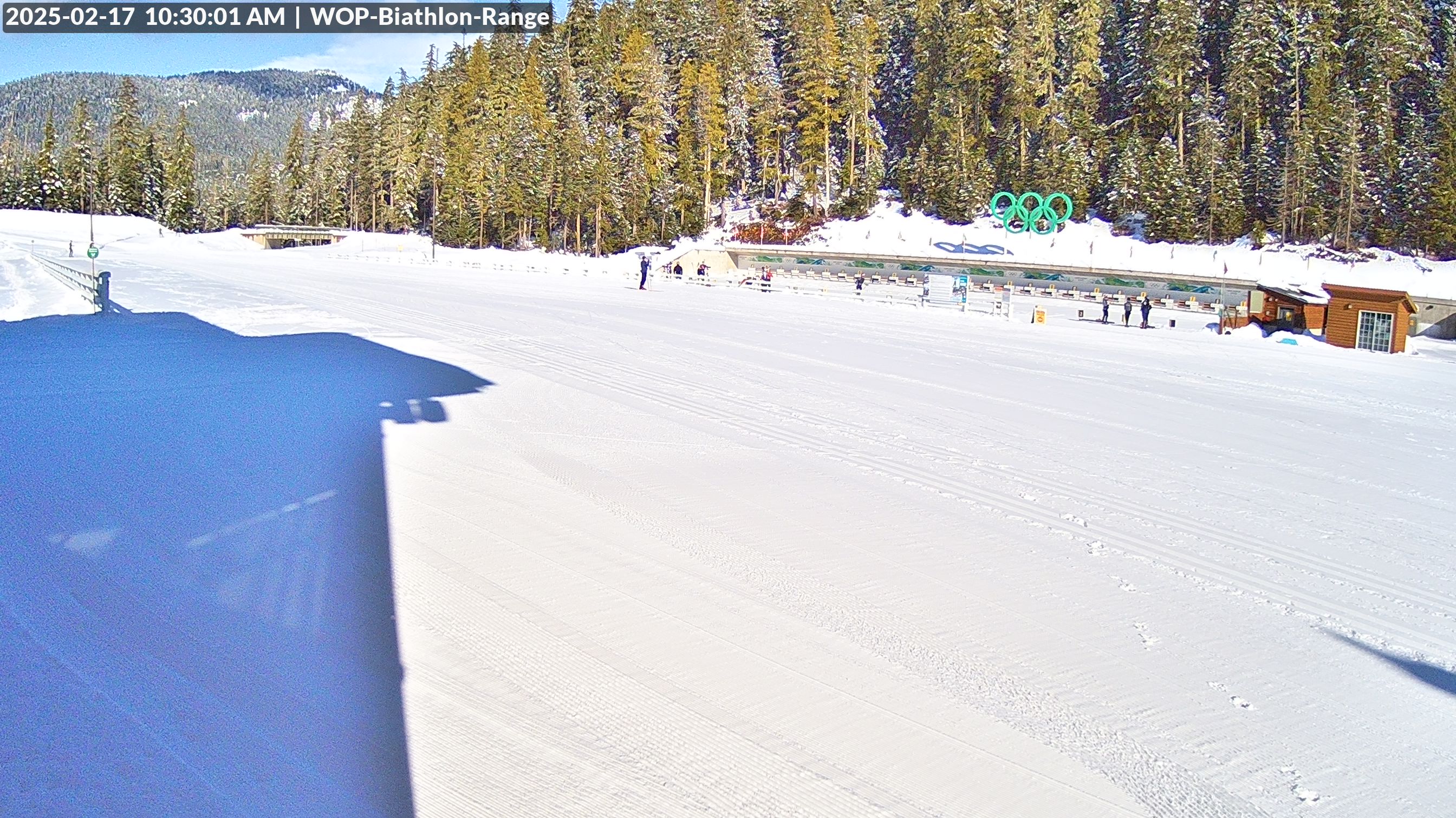 View looking North East to the Olympic Biathlon Range