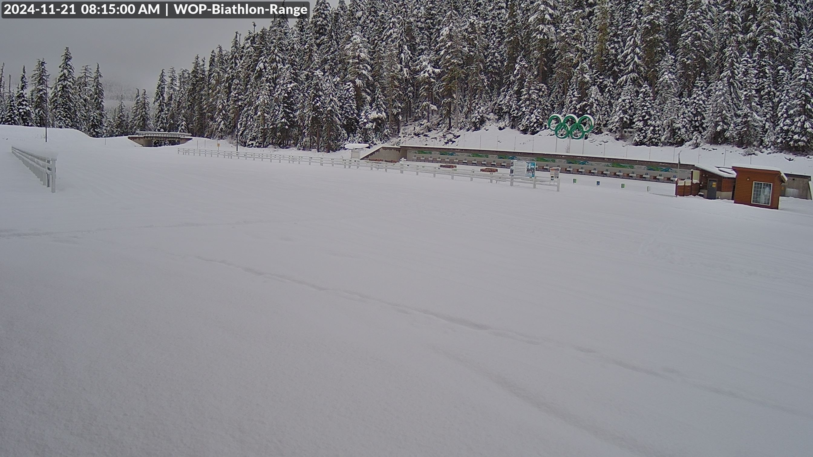 View looking North East to the Olympic Biathlon Range