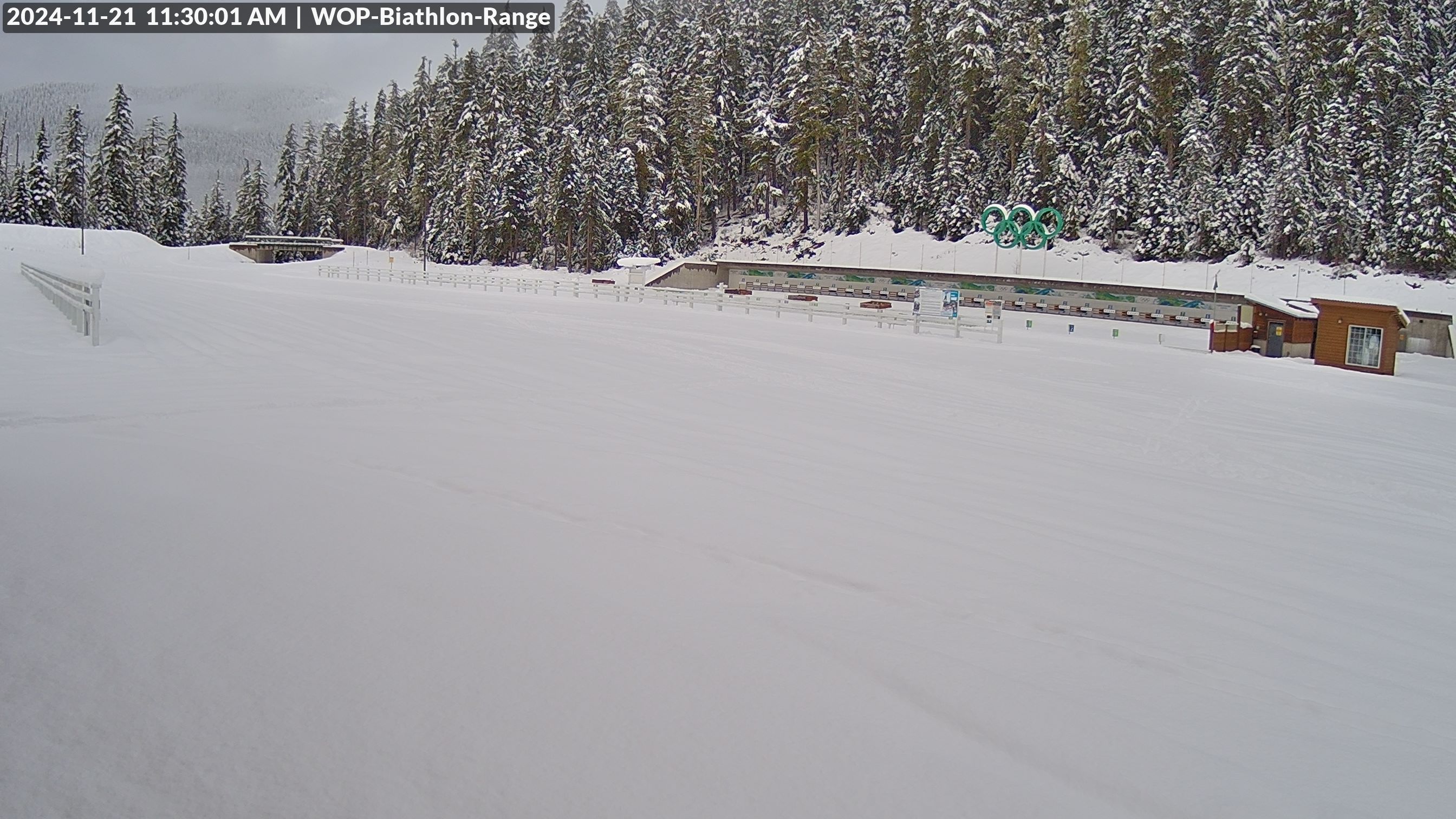 View looking North East to the Olympic Biathlon Range