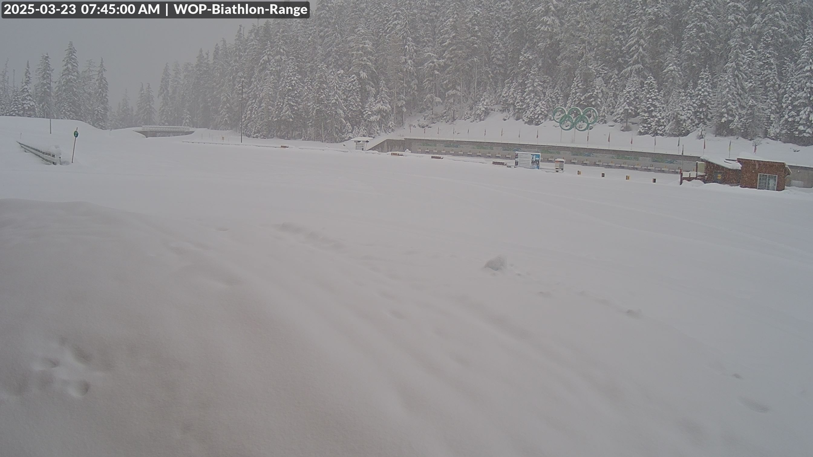 View looking North East to the Olympic Biathlon Range