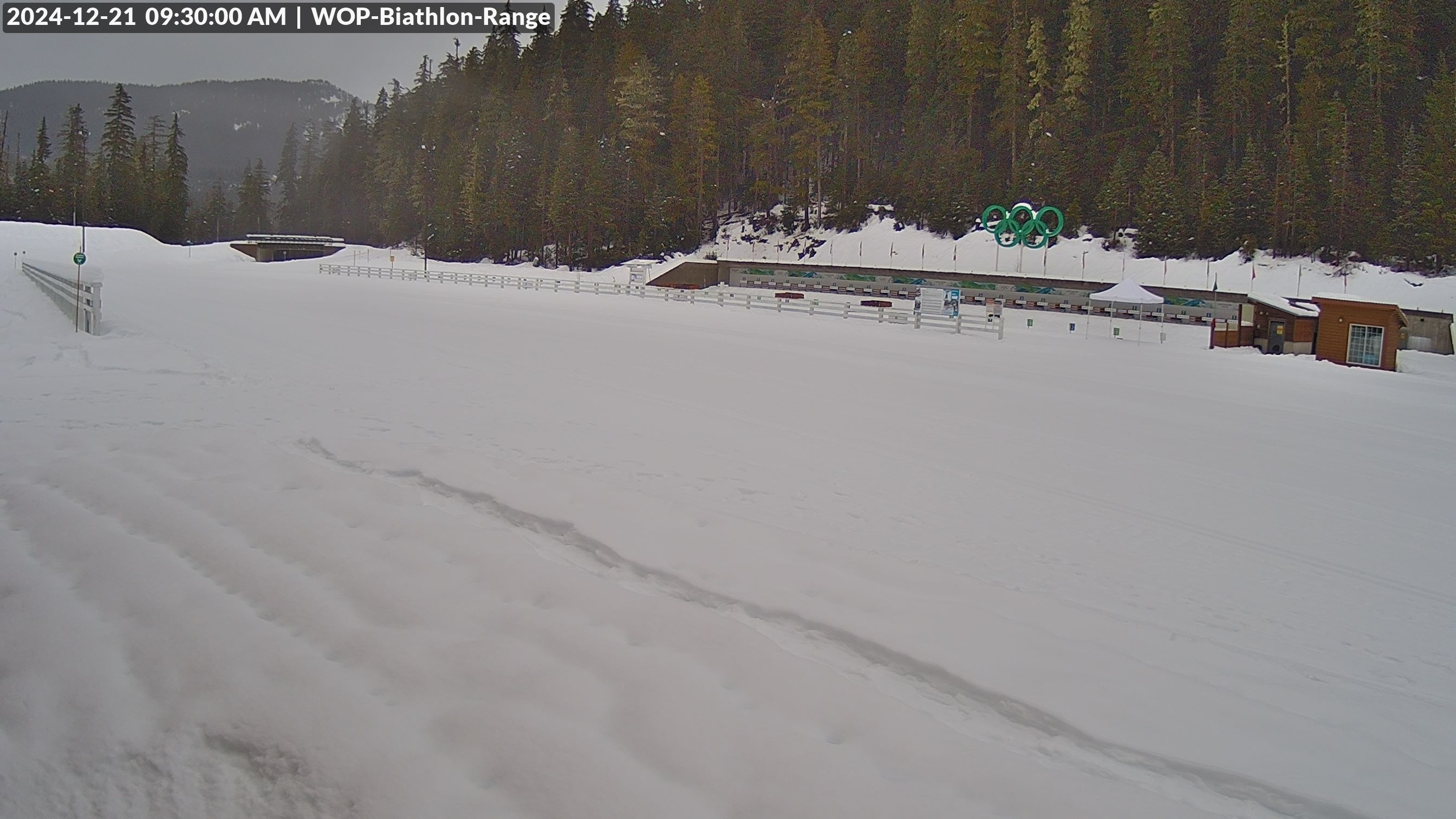 View looking North East to the Olympic Biathlon Range