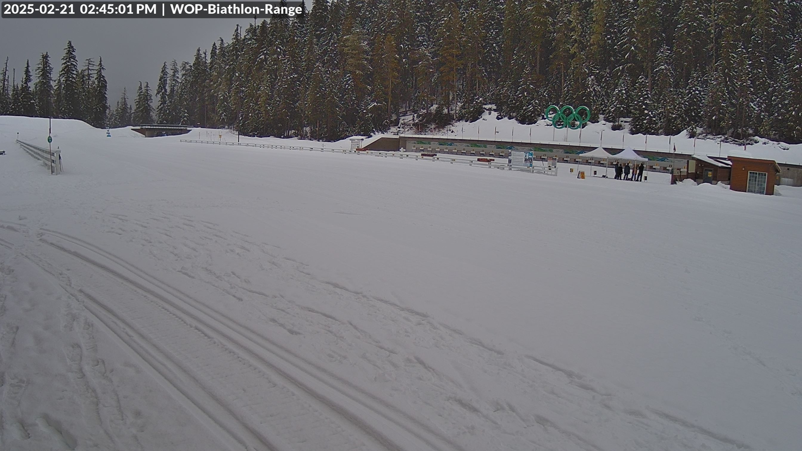 View looking North East to the Olympic Biathlon Range