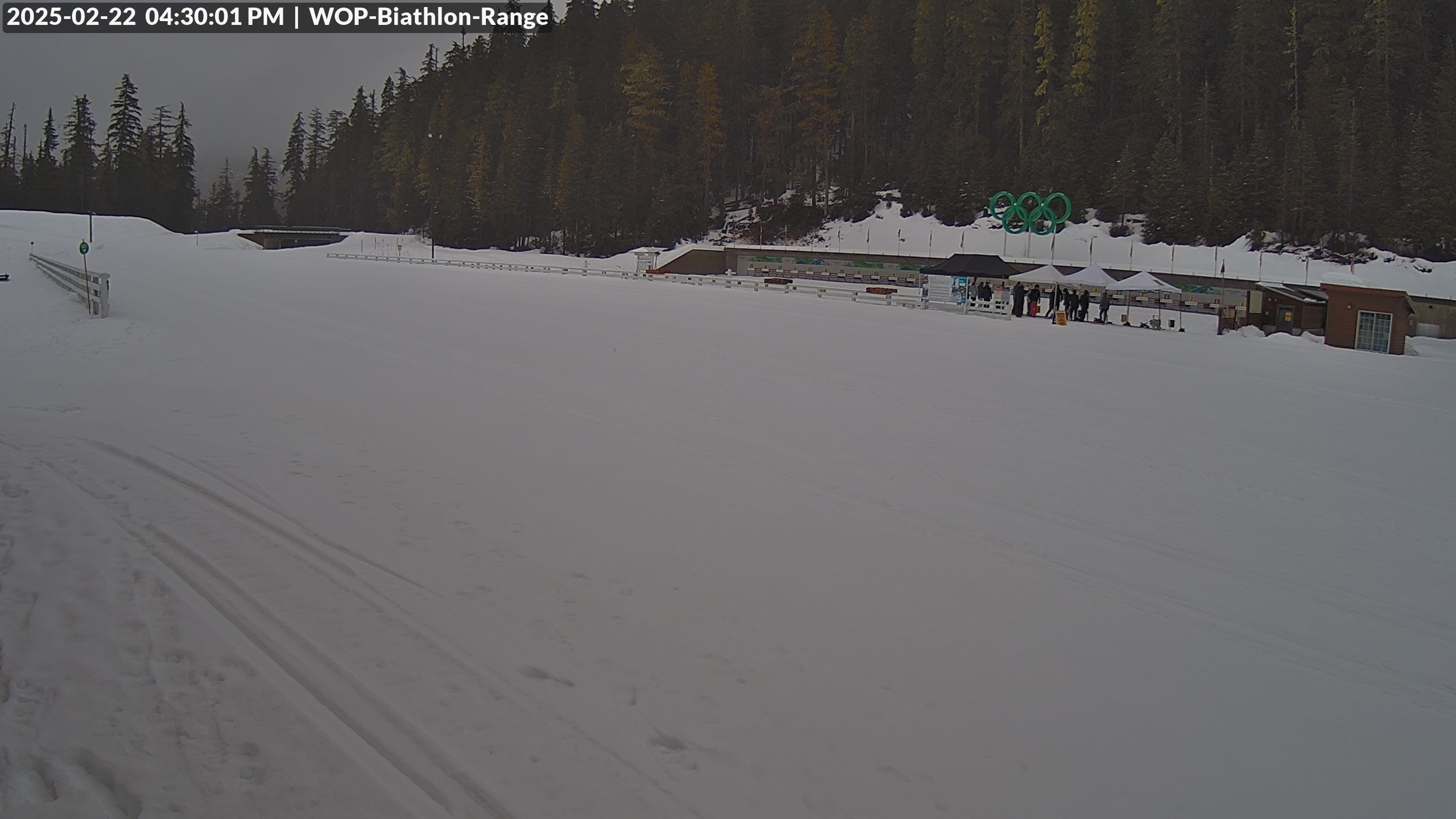 View looking North East to the Olympic Biathlon Range