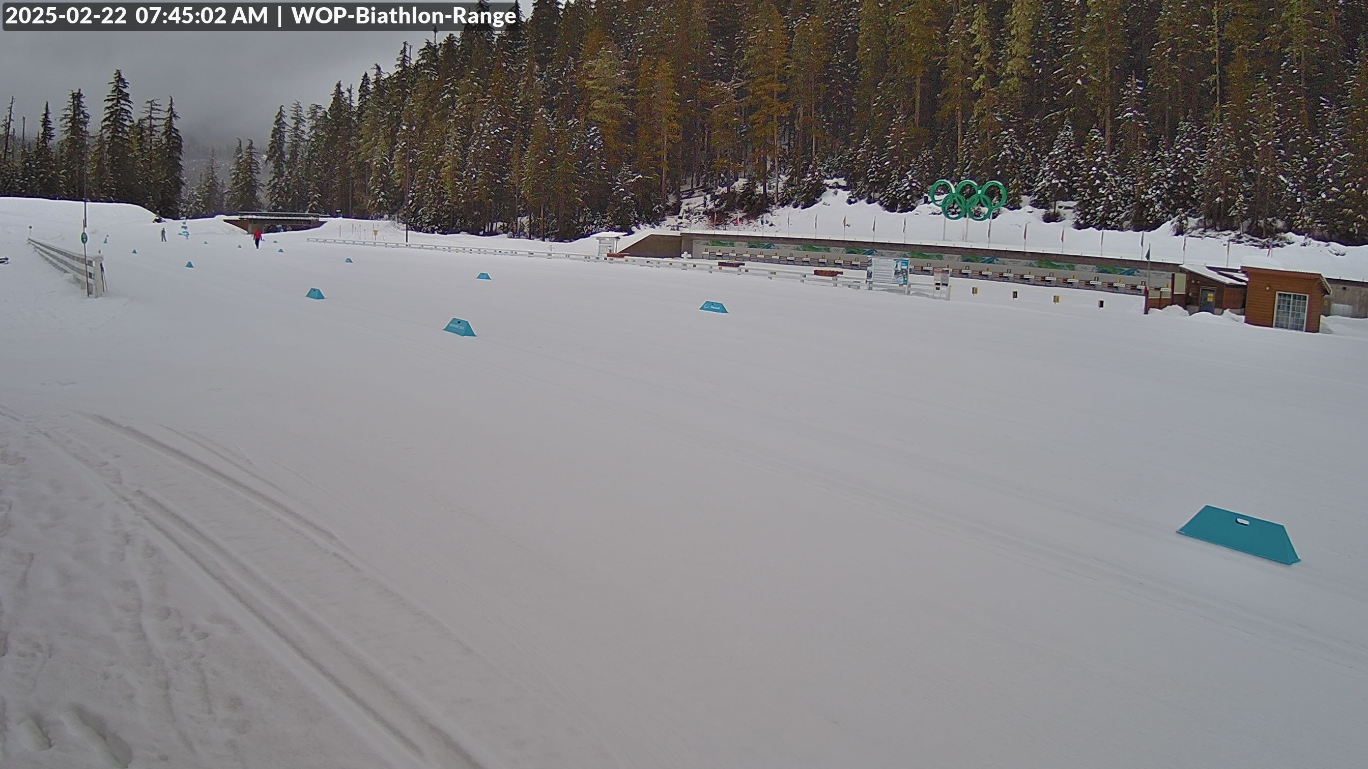 View looking North East to the Olympic Biathlon Range