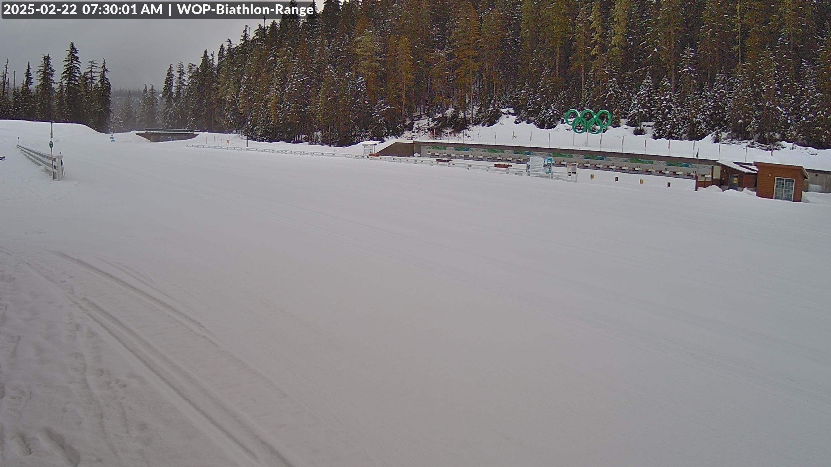 View looking North East to the Olympic Biathlon Range