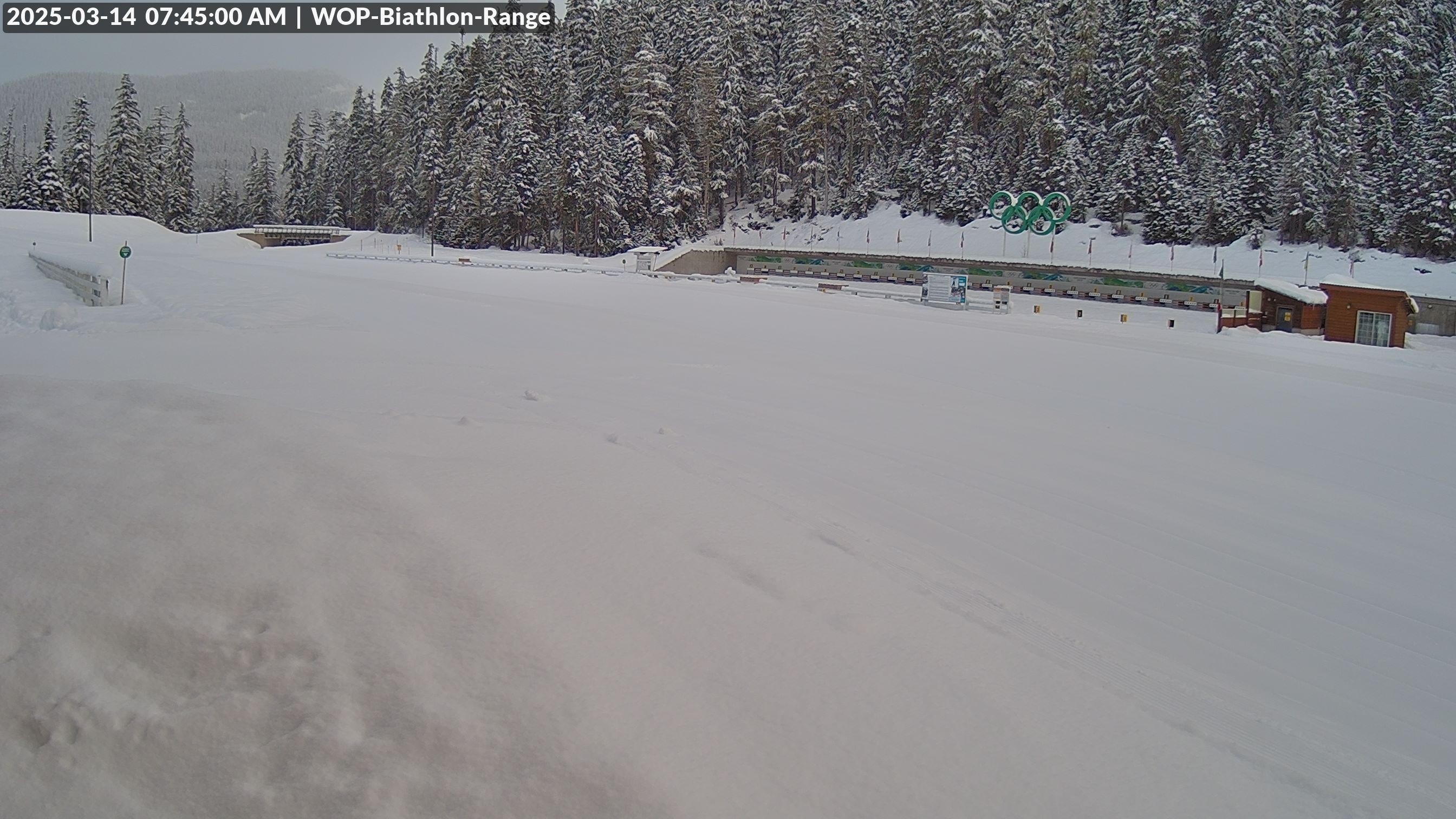 View looking North East to the Olympic Biathlon Range