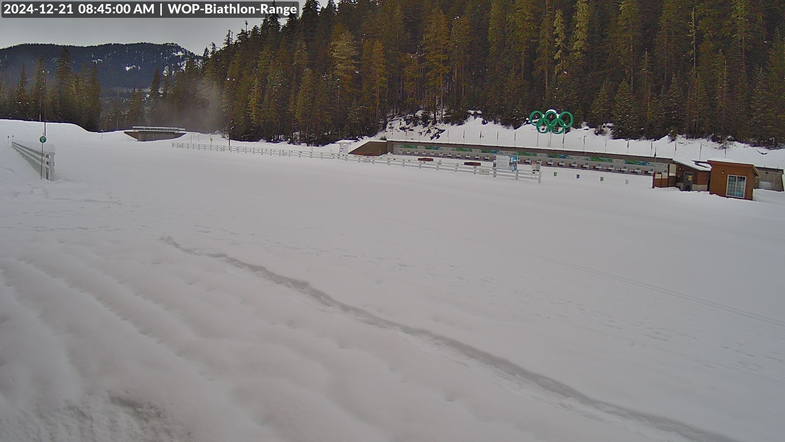 View looking North East to the Olympic Biathlon Range