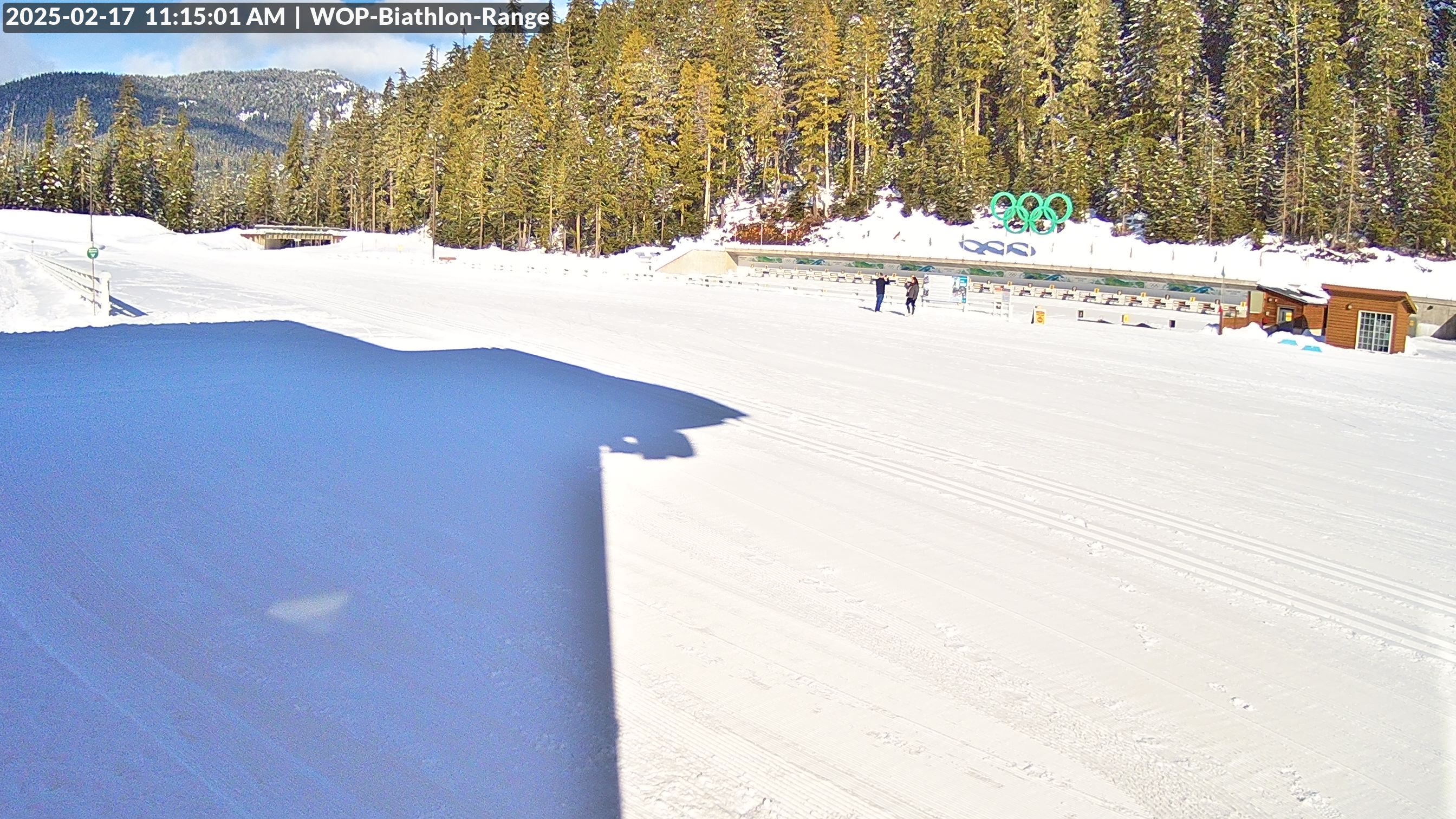 View looking North East to the Olympic Biathlon Range