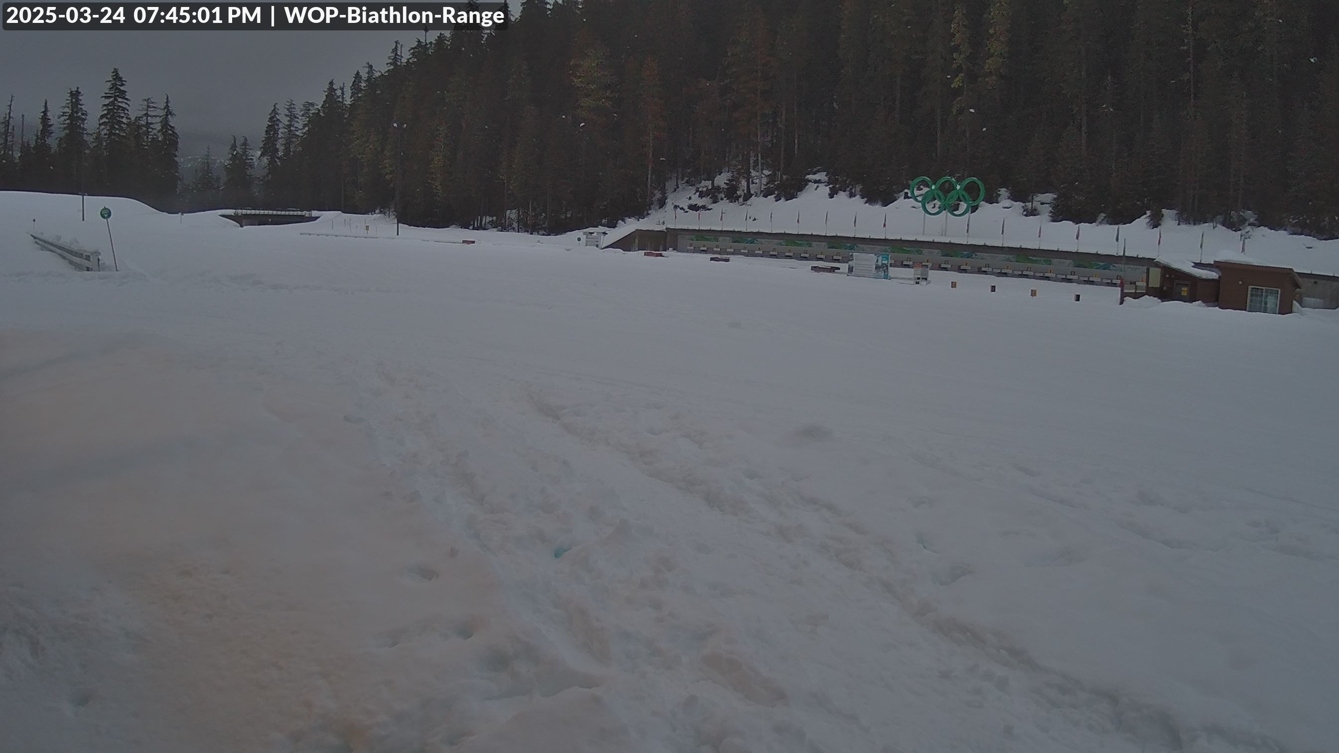 View looking North East to the Olympic Biathlon Range